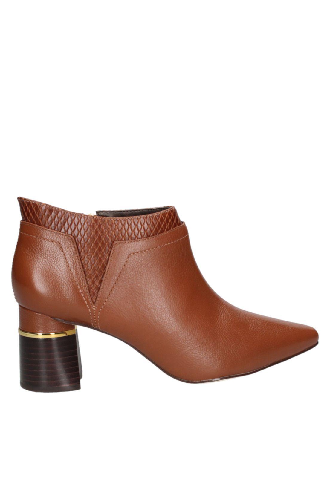 Botin Casual Mujer Mingo- H493 Marrón-1