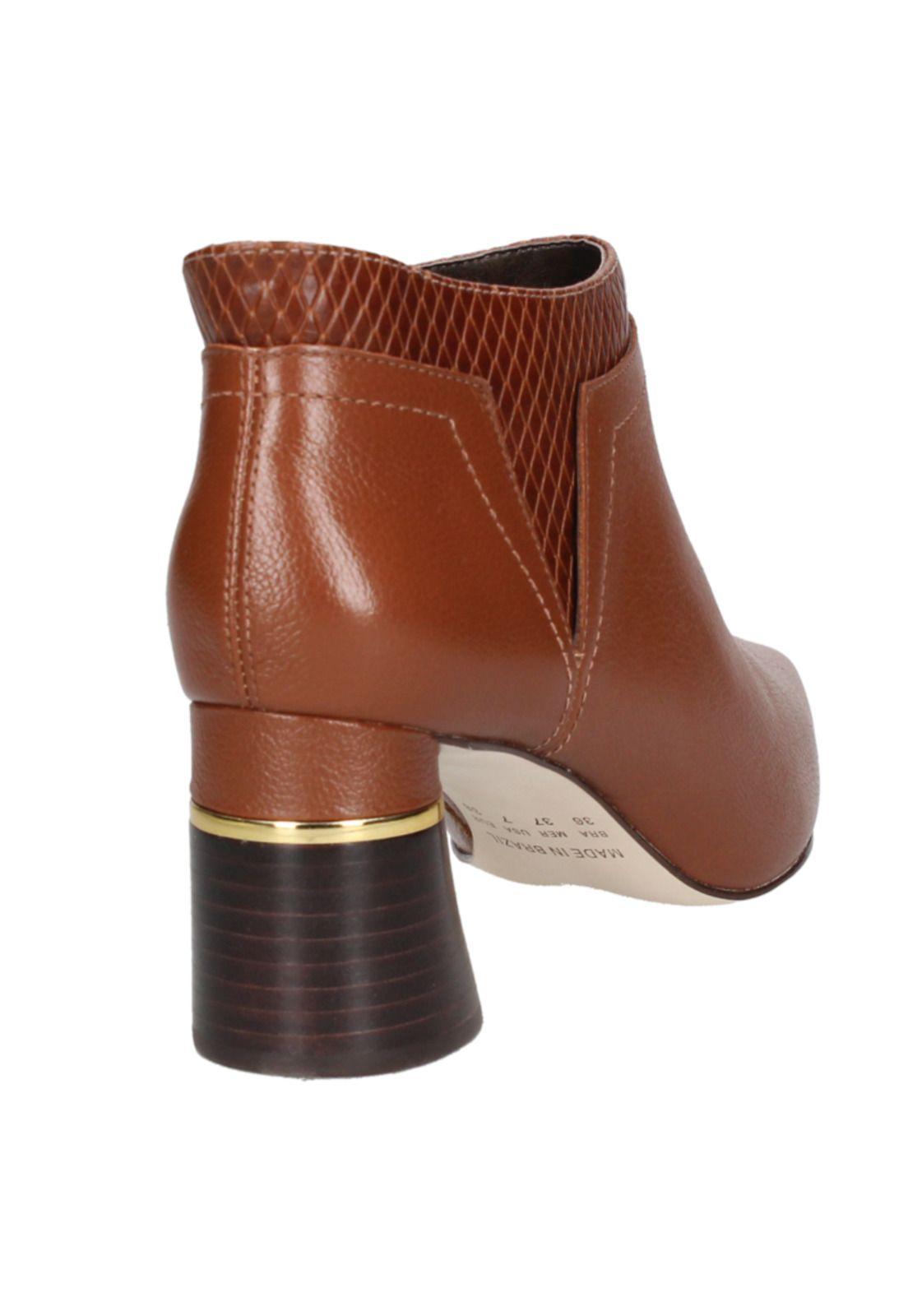 Botin Casual Mujer Mingo- H493 Marrón-2