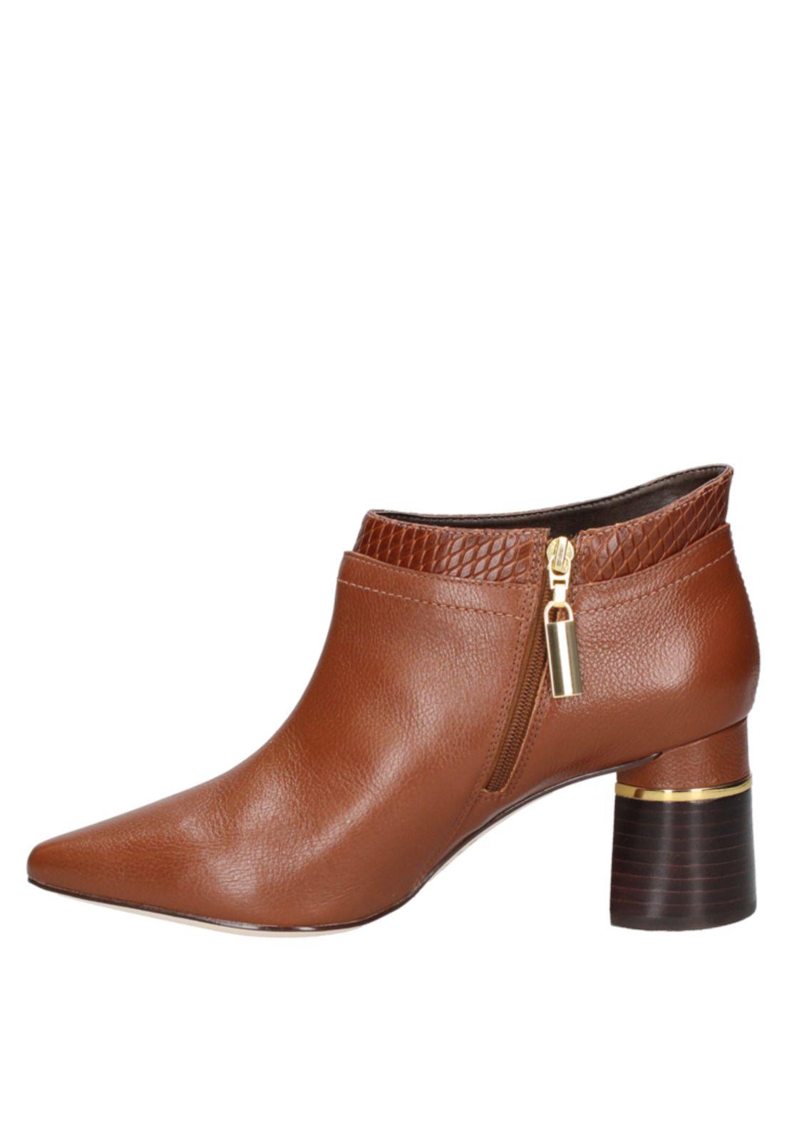 Botin Casual Mujer Mingo- H493 Marrón-3