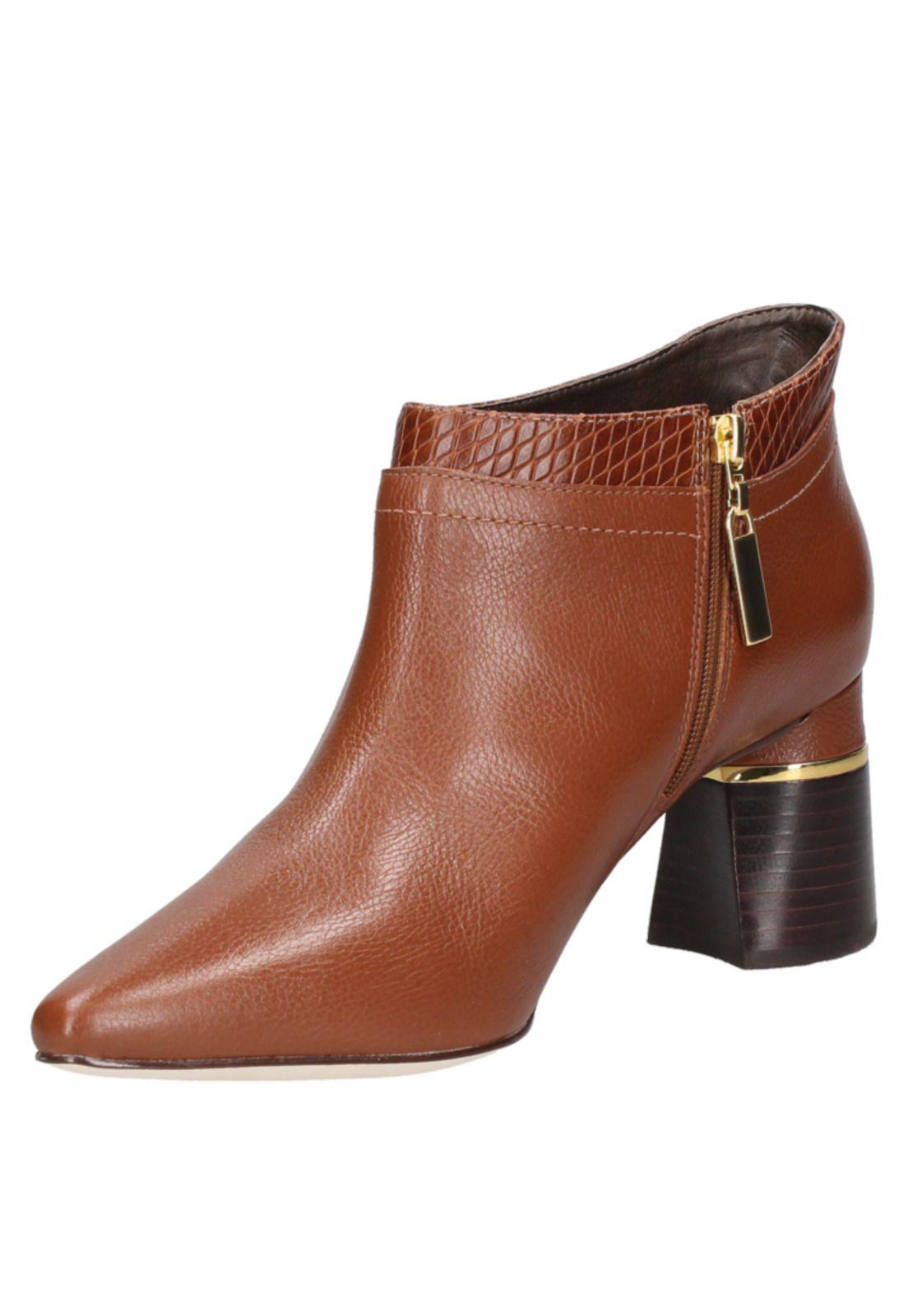 Botin Casual Mujer Mingo- H493 Marrón-4