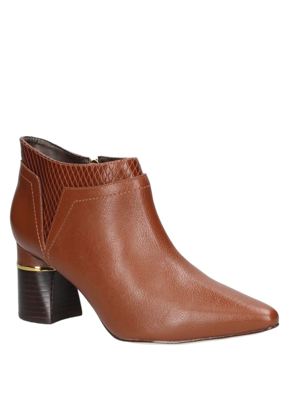 Botin Casual Mujer Mingo- H493 Marrón-0