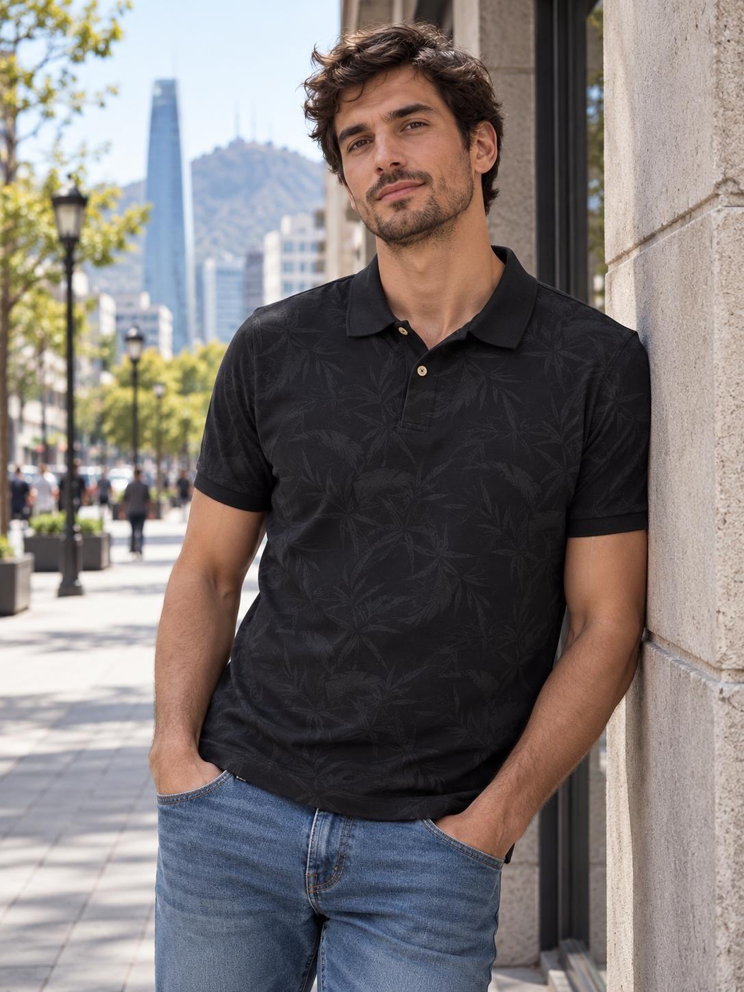 Polera Hombre Casual  Piqué Panama Jack - K862-0
