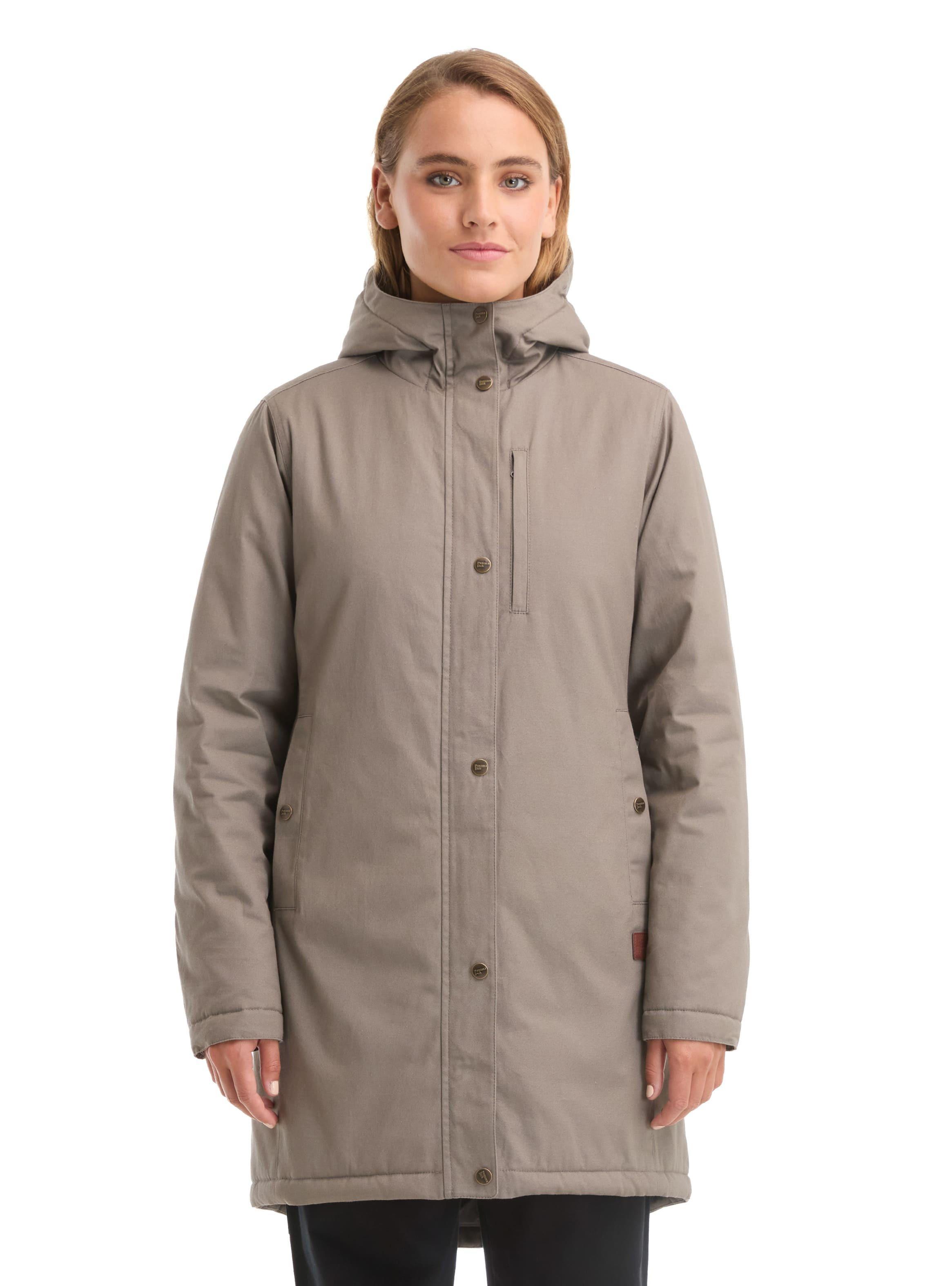 Chaqueta Mujer Canvas Water Repellent Larga Panama Jack - L986-2