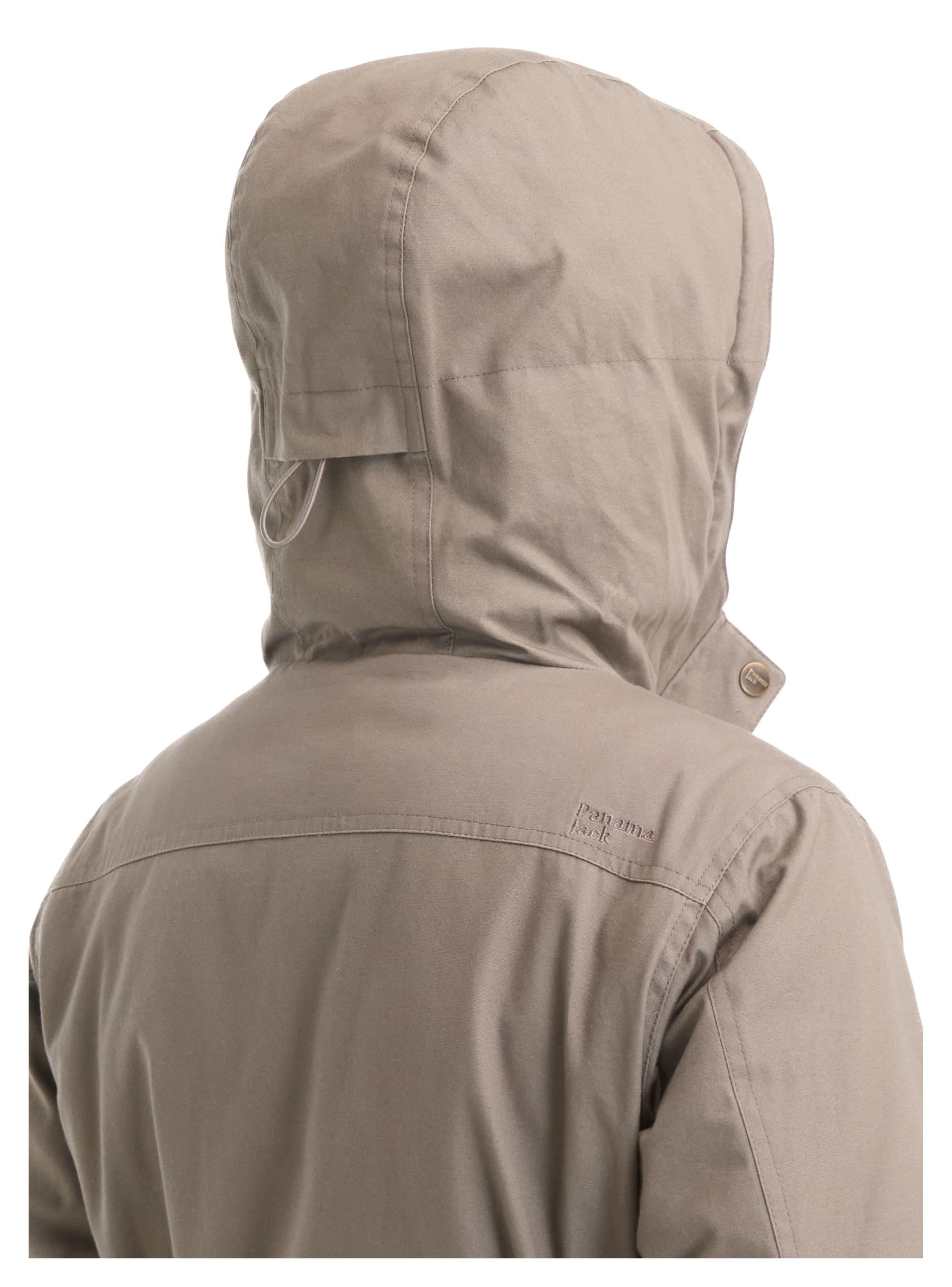 Chaqueta Mujer Canvas Water Repellent Larga Panama Jack - L986-9