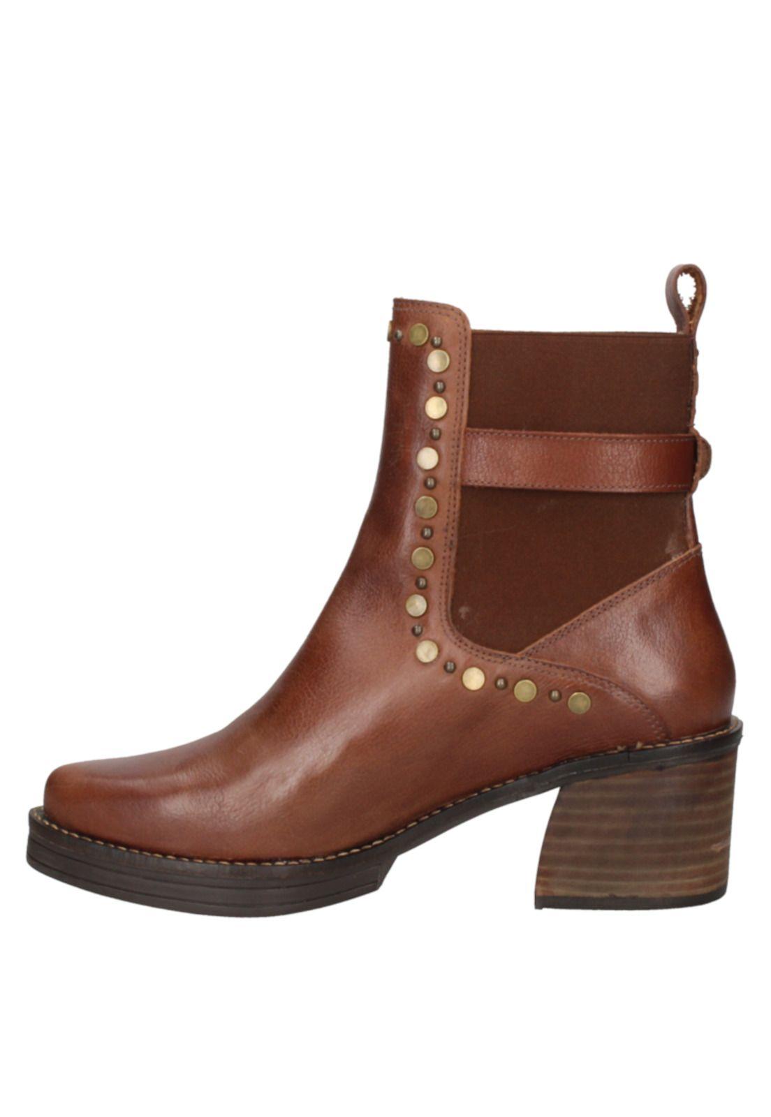 Botin Casual Mujer Zappa - J309 Marrón-3