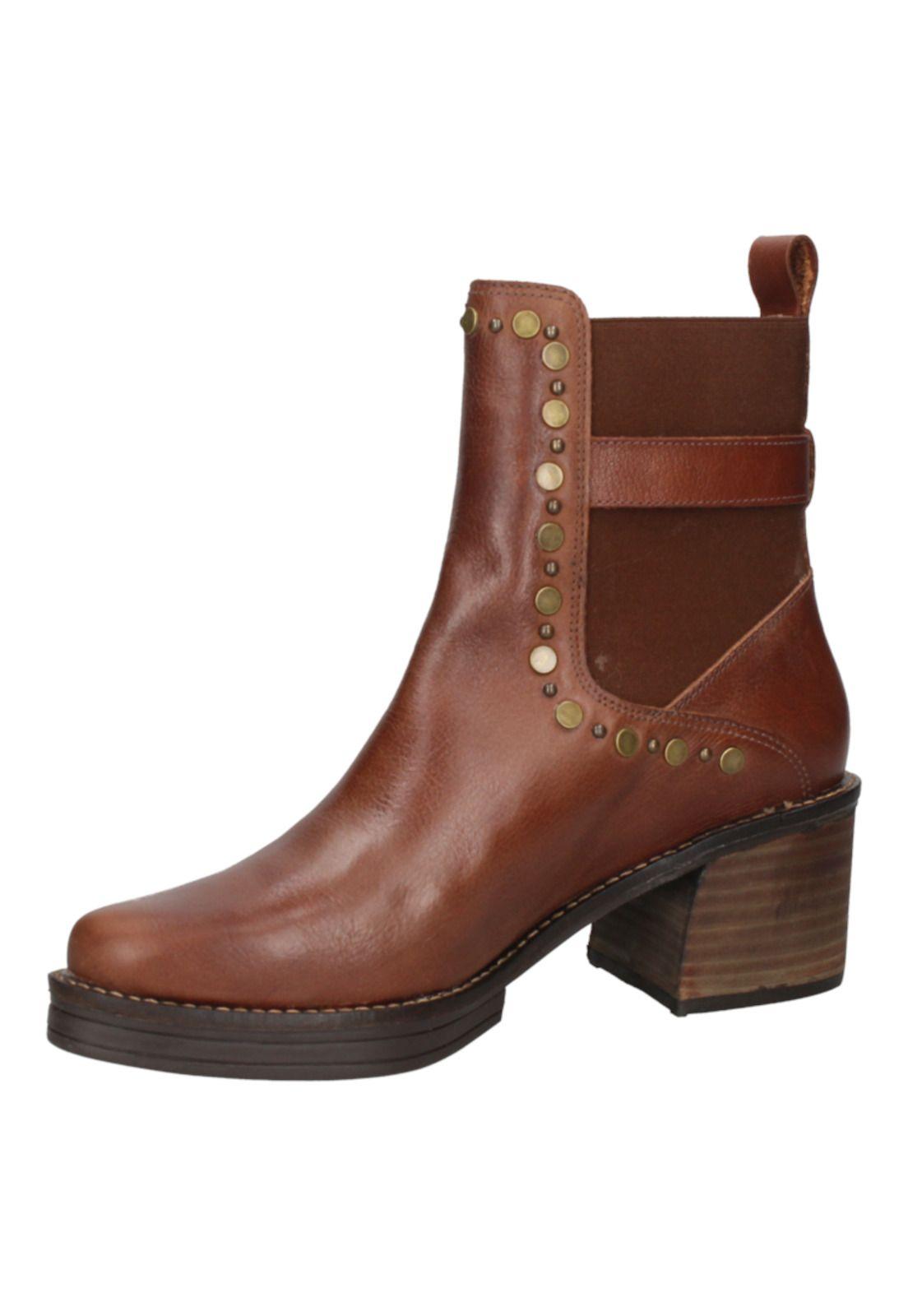 Botin Casual Mujer Zappa - J309 Marrón-4