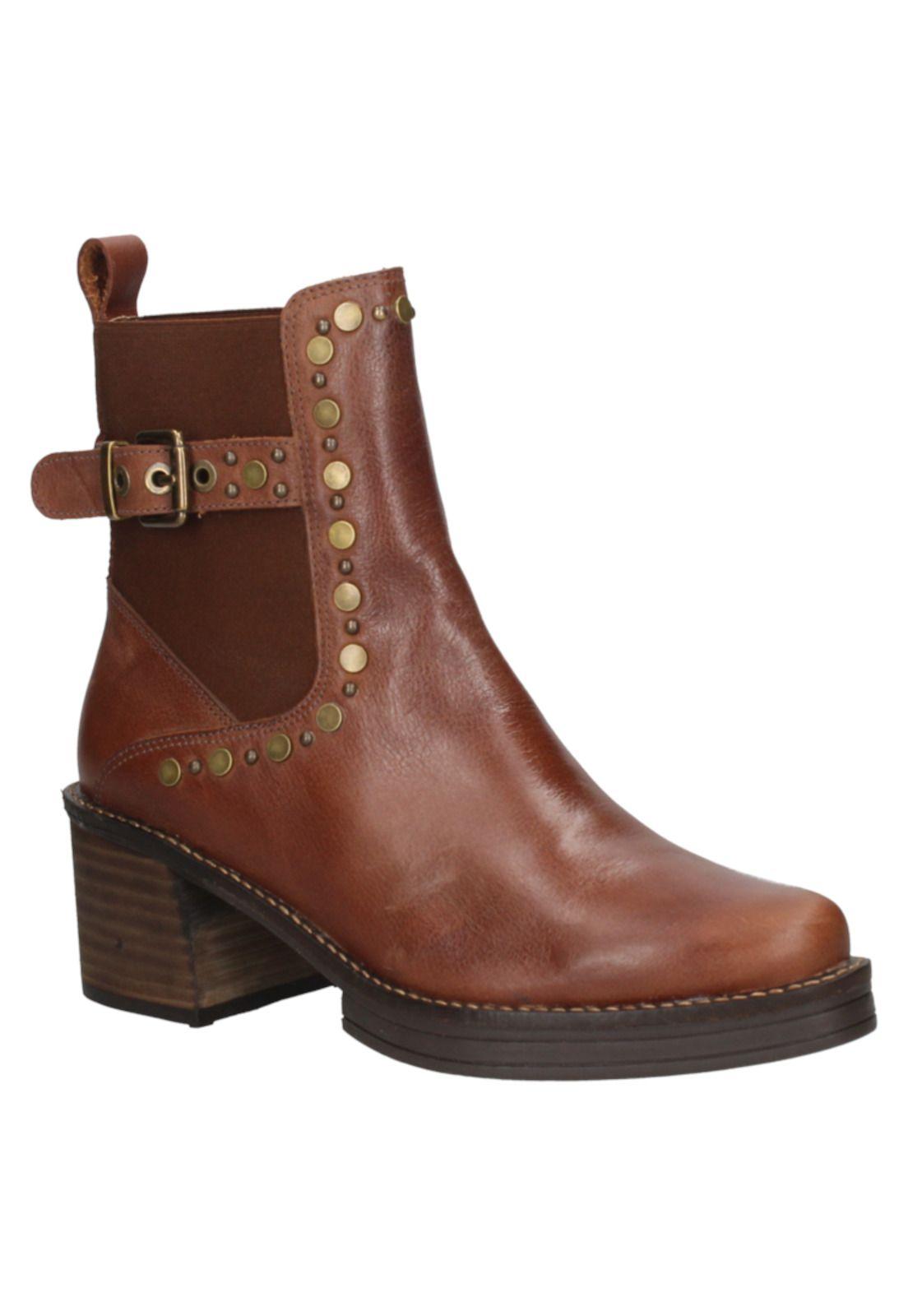 Botin Casual Mujer Zappa - J309 Marrón-0