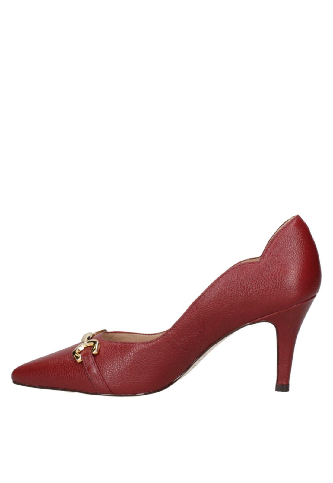 Zapato Casual Mujer Mingo- H468 Bordó-3