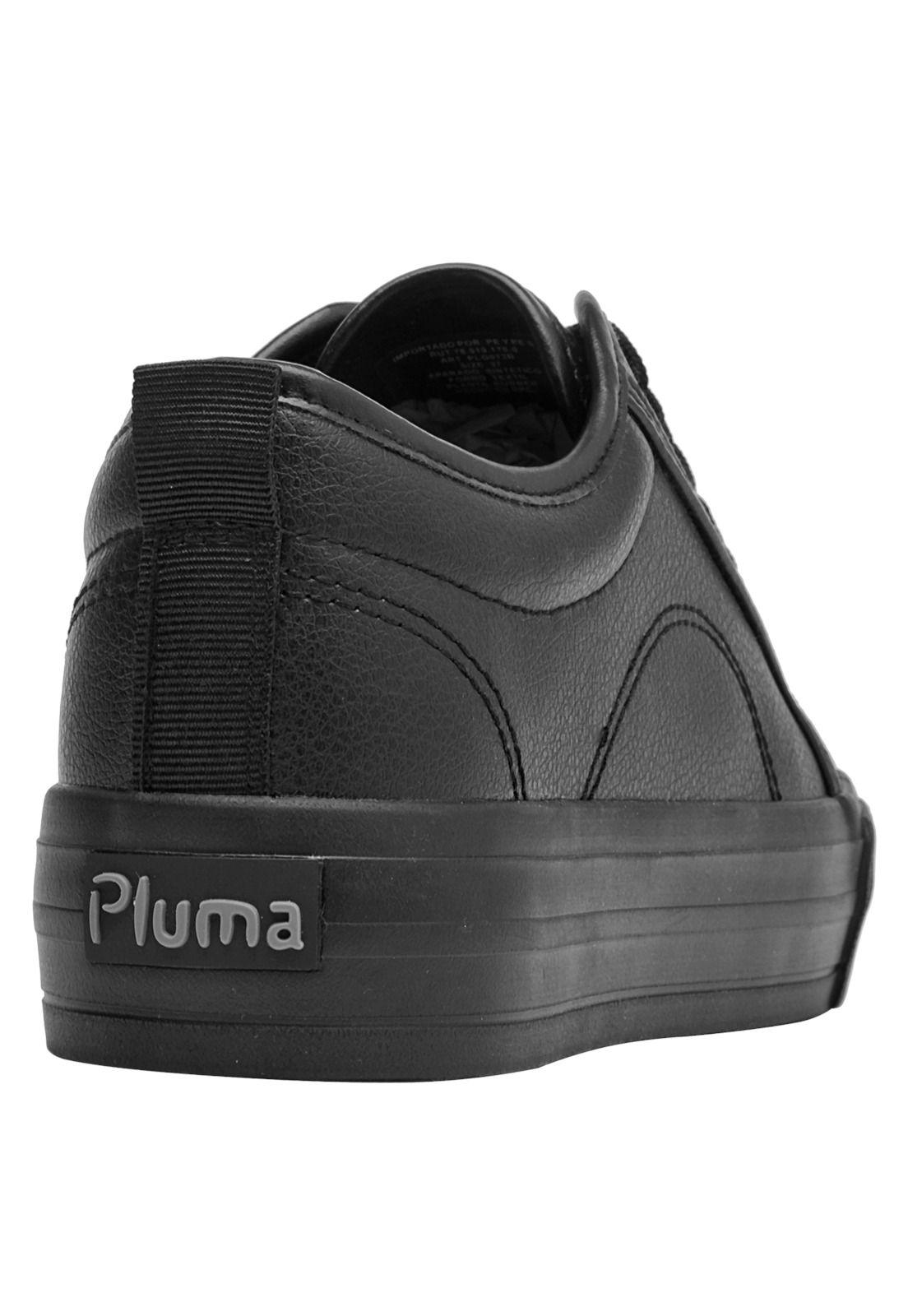 Zapatilla Escolar Niña Pluma - PLG013B-3