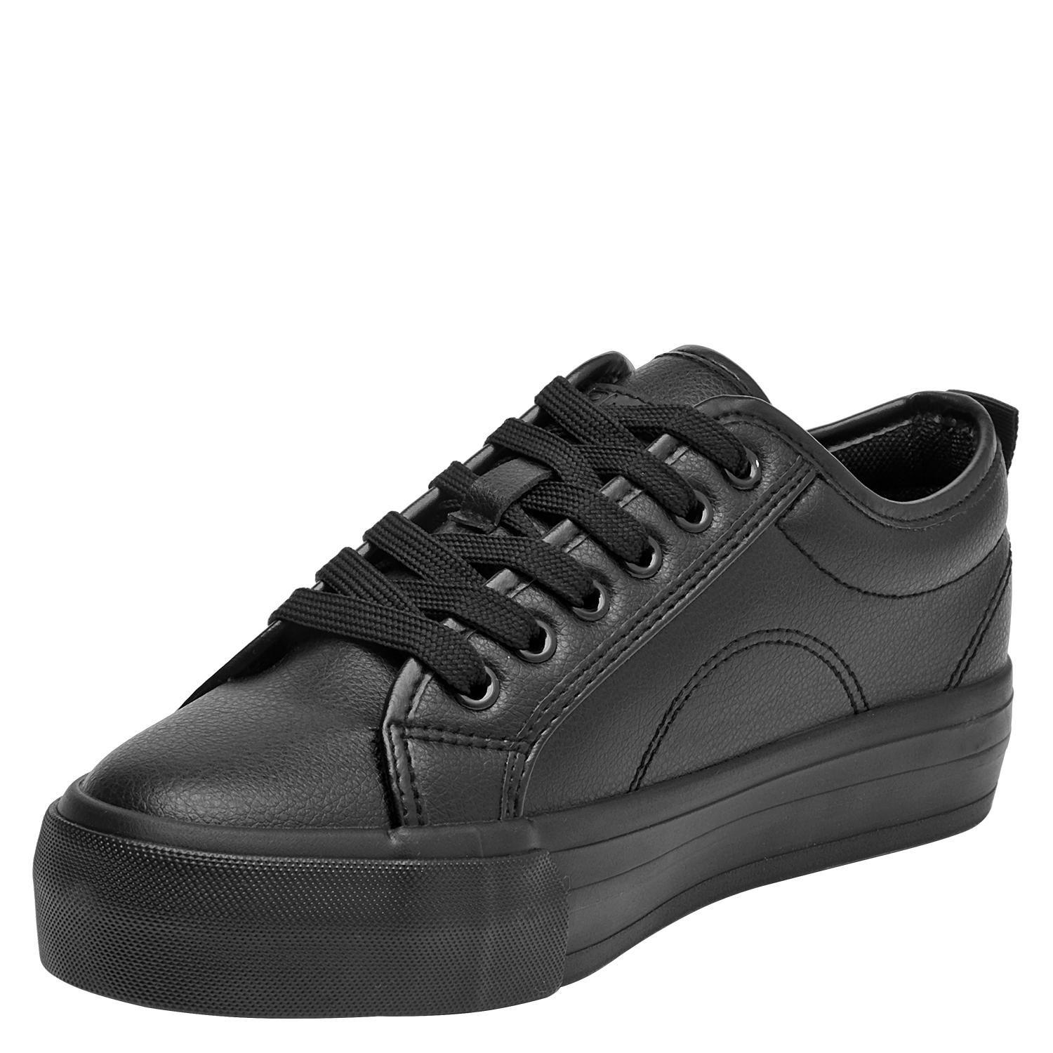 Zapatilla Escolar Niña Pluma - PLG013B-5