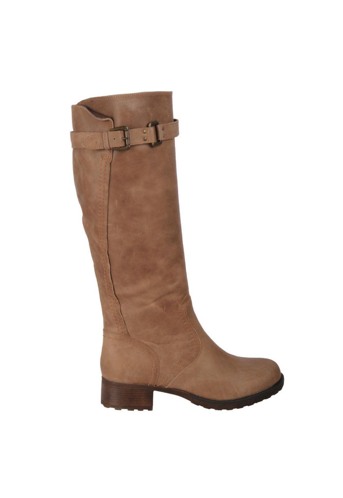 Bota Bruno Rossi Mujer Café - R382-1