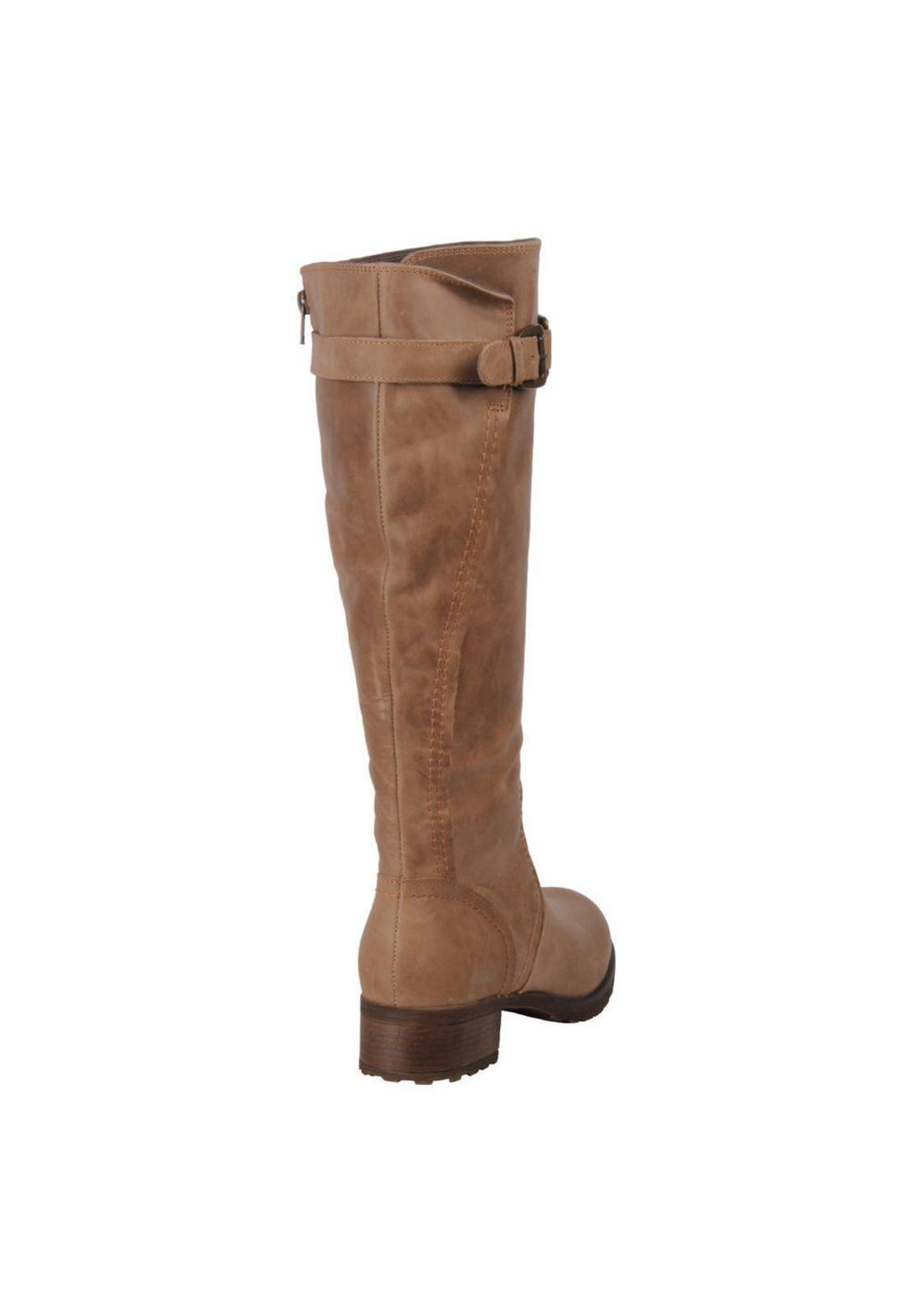 Bota Bruno Rossi Mujer Café - R382-2