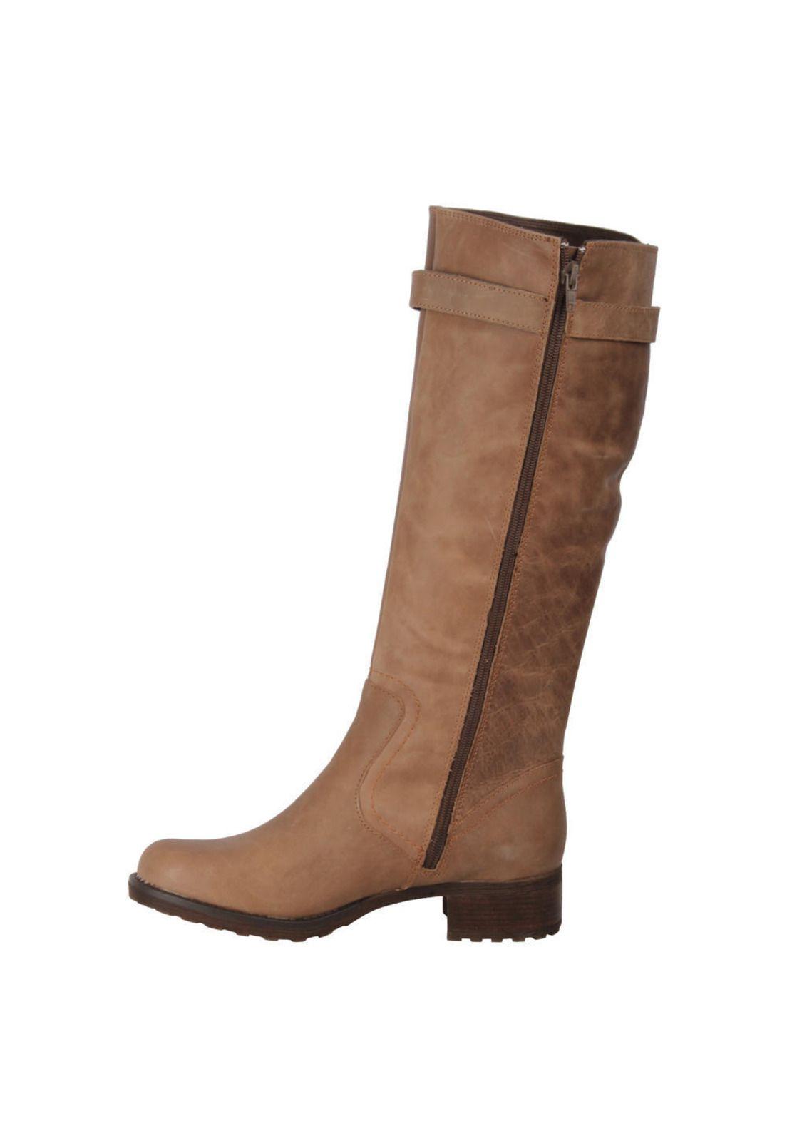 Bota Bruno Rossi Mujer Café - R382-3