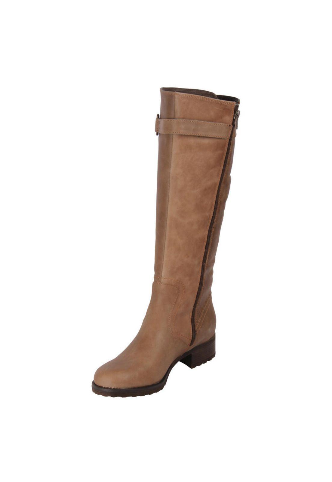 Bota Bruno Rossi Mujer Café - R382-4