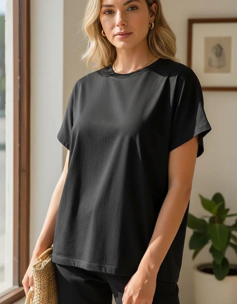 Polera Mujer Manga Oversize Panama Jack - PJM002M-8