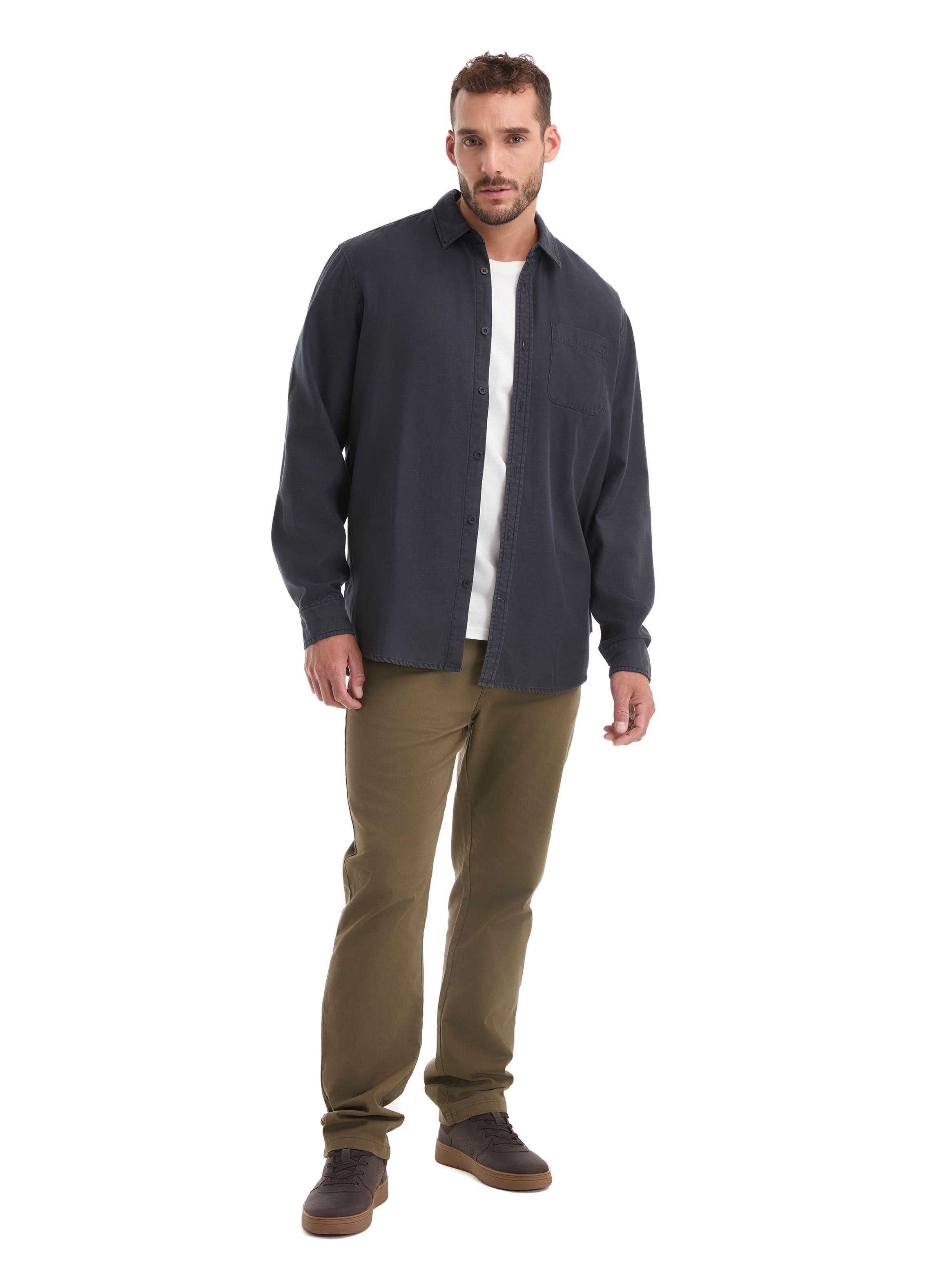 Camisa Hombre Manga Larga Twill Casual Panama Jack - L961-7