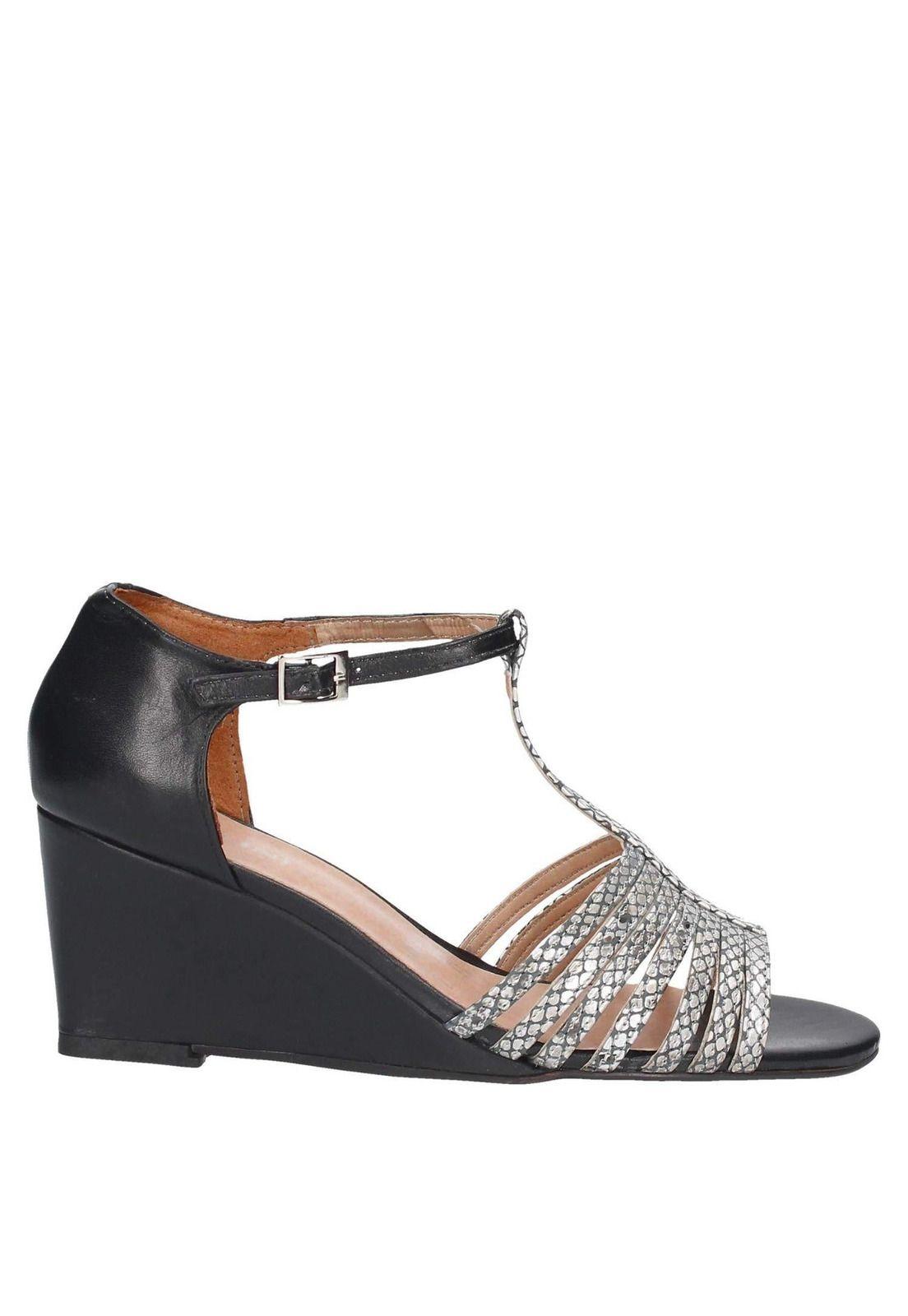 Sandalia Tulip Pollini Mujer Negro - 4972-1