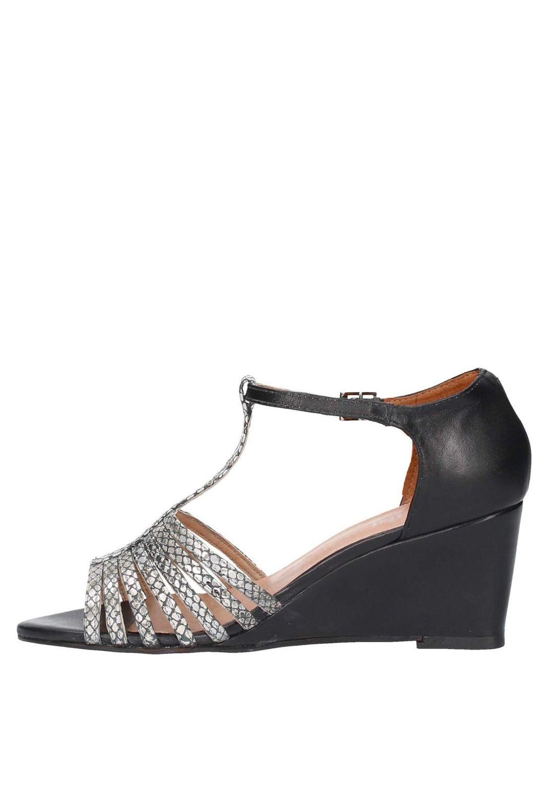 Sandalia Tulip Pollini Mujer Negro - 4972-3