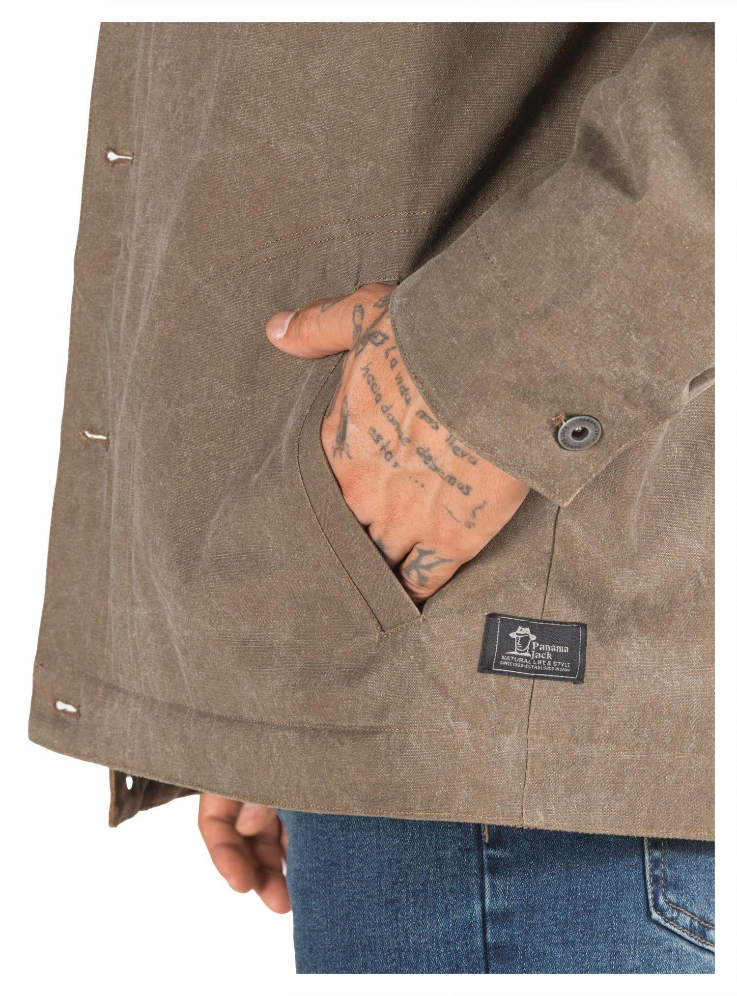 Chaqueta Hombre Waxed PJH021M Panama Jack-4