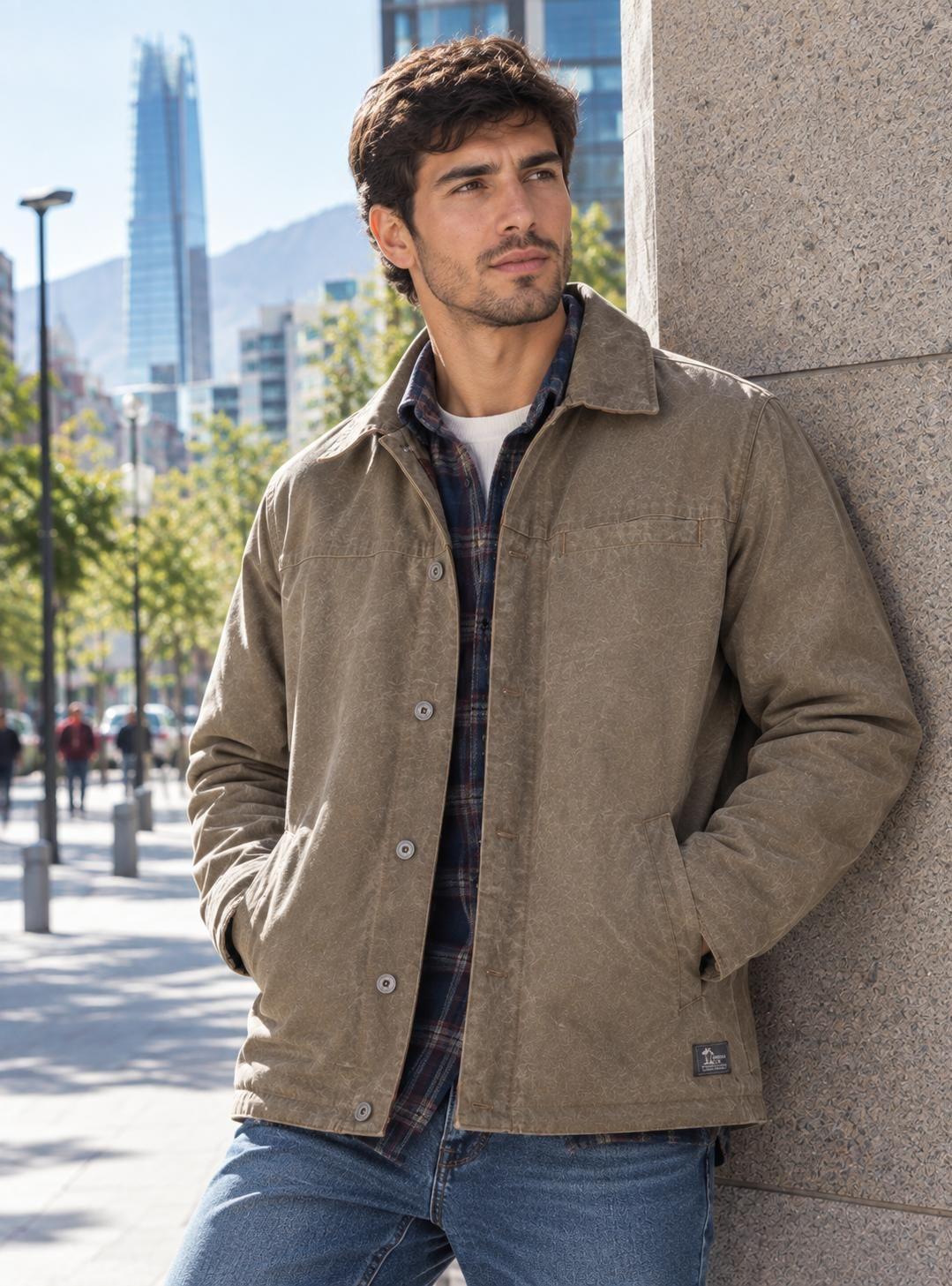 Chaqueta Hombre Waxed PJH021M Panama Jack-0