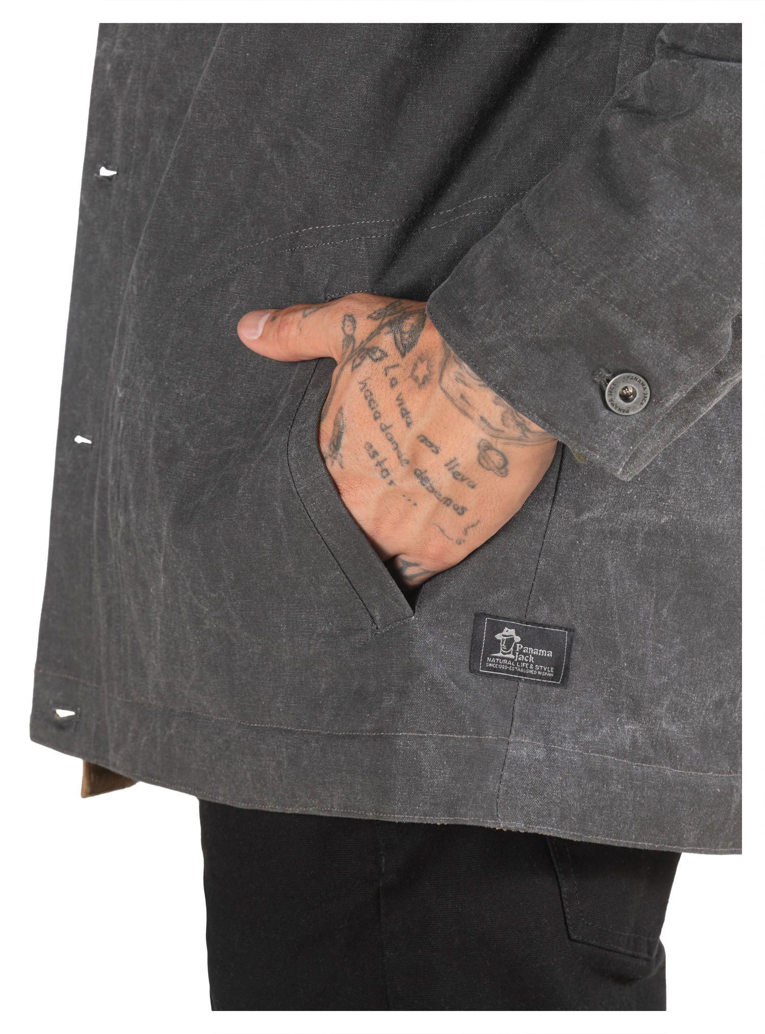 Chaqueta Hombre Waxed PJH021M Panama Jack-5