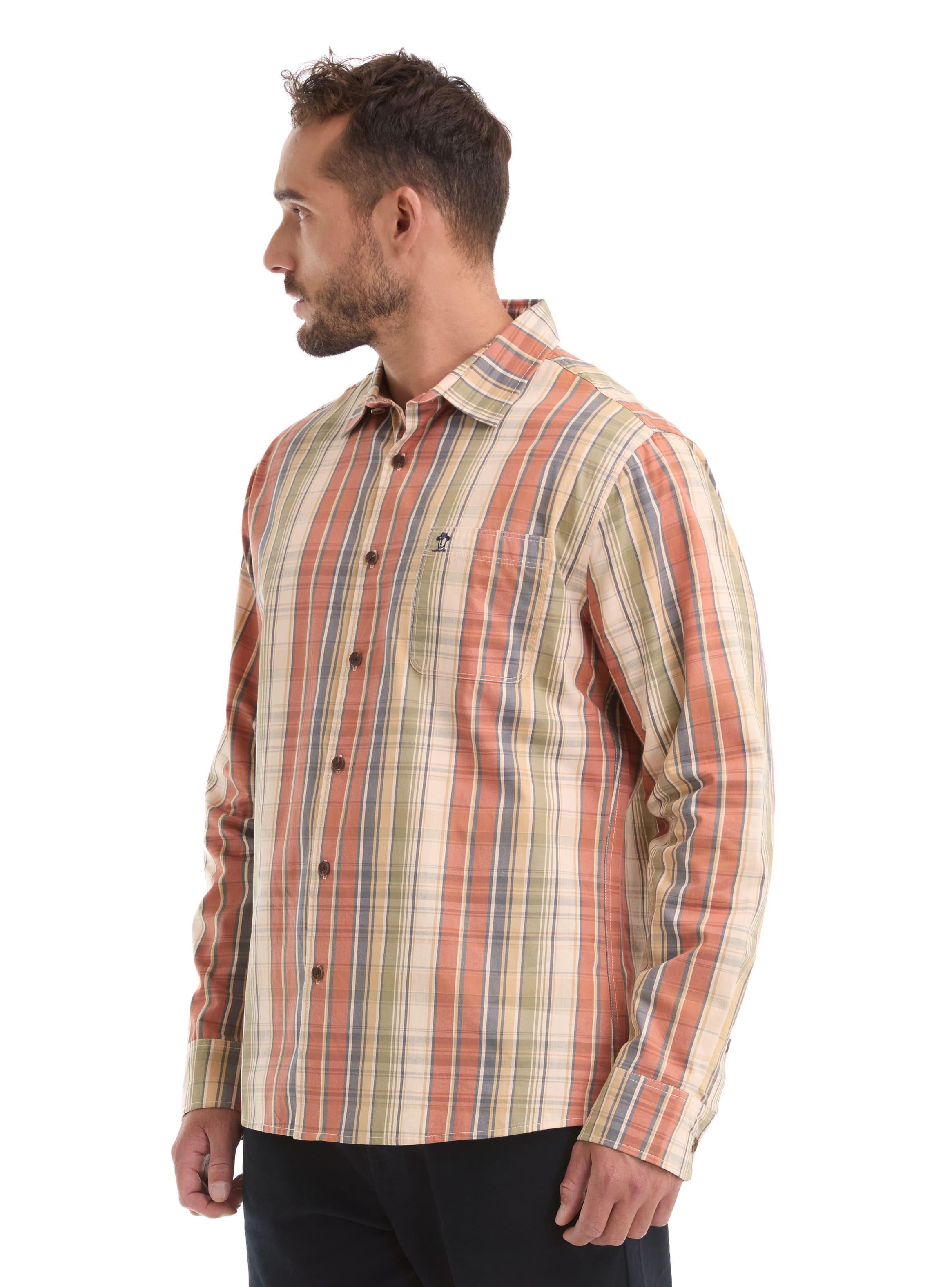 Camisa Hombre Escocesa Manga Larga Casual Panama Jack - L963-3