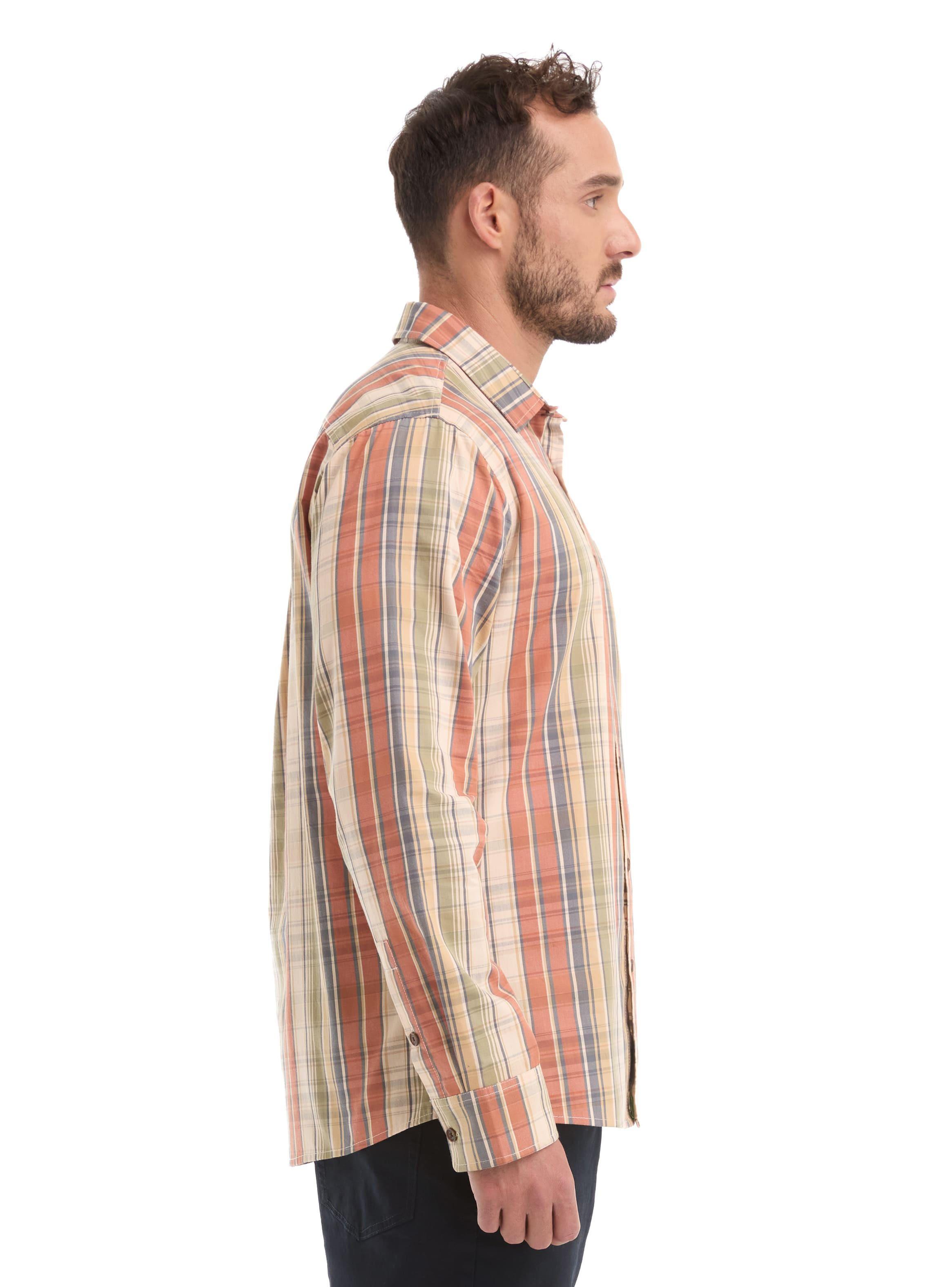 Camisa Hombre Escocesa Manga Larga Casual Panama Jack - L963-4