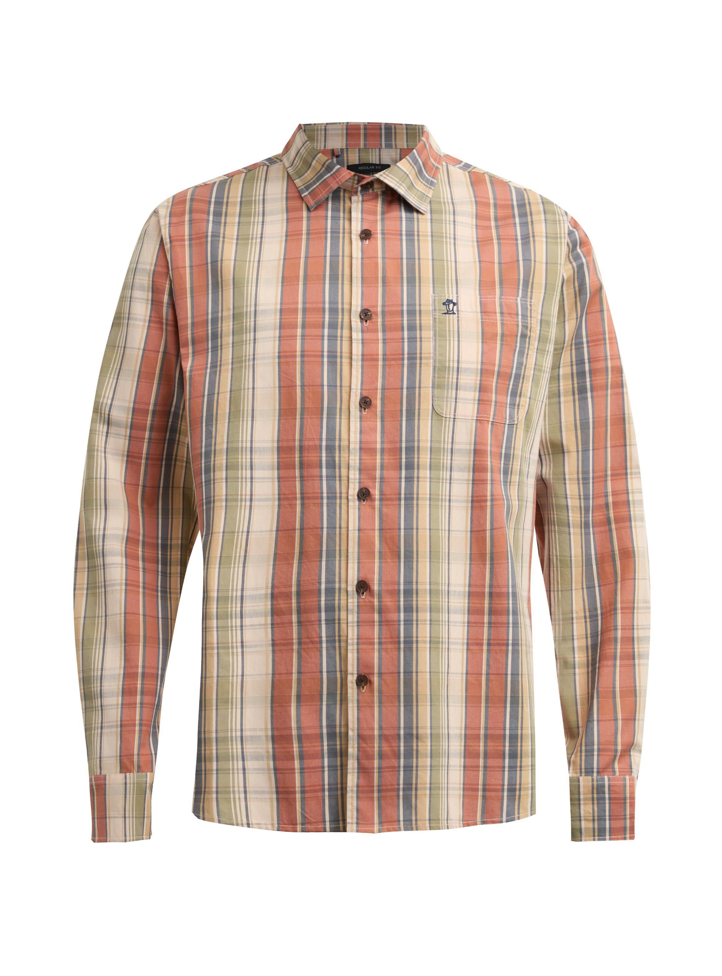 Camisa Hombre Escocesa Manga Larga Casual Panama Jack - L963-7