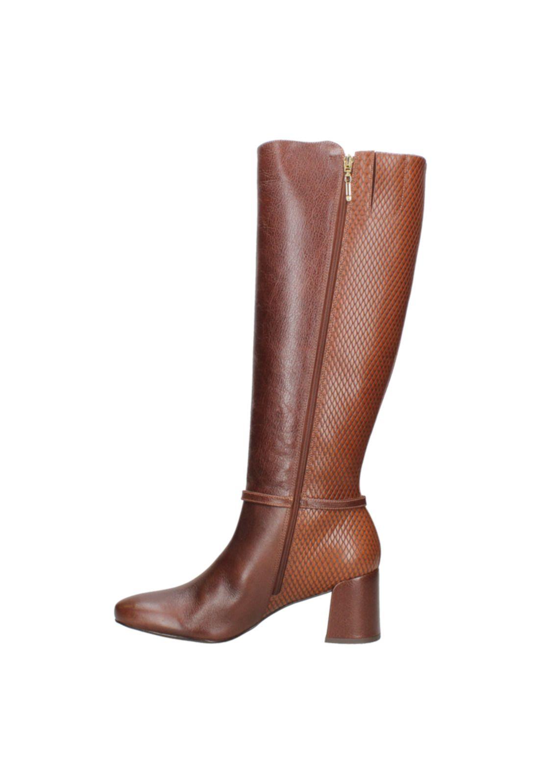 Bota Casual Mujer Mingo - J466 Marrón-2