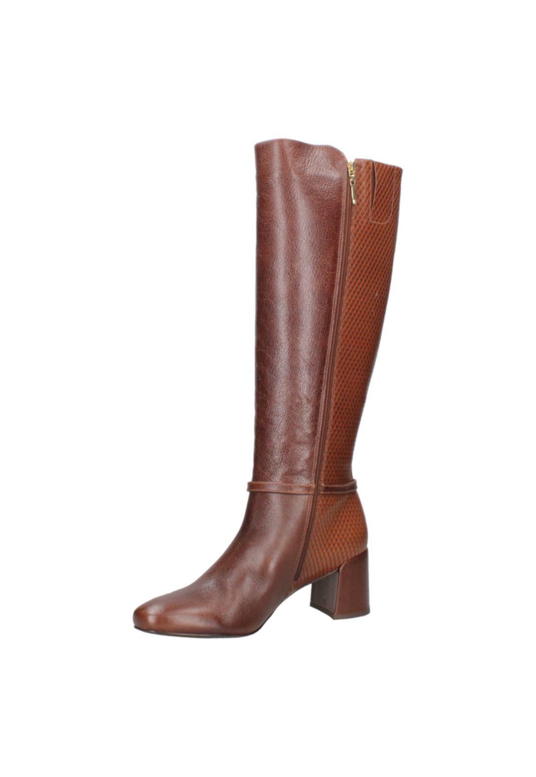 Bota Casual Mujer Mingo - J466 Marrón-3