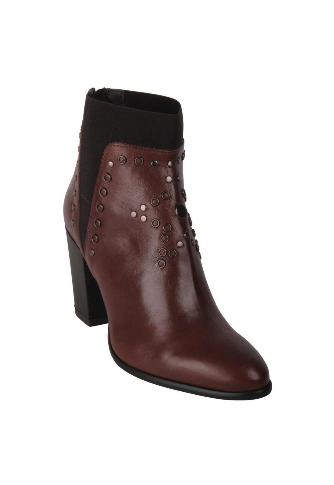 Botin Zappa Mujer Café - R341-0