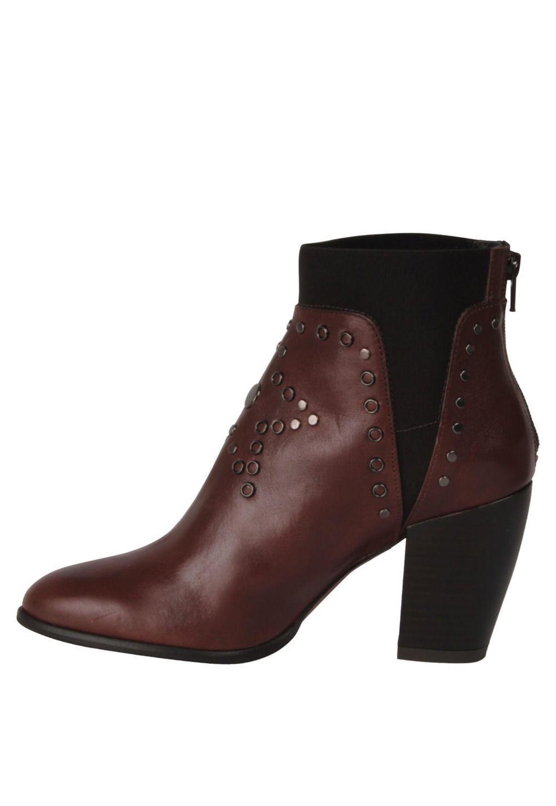 Botin Zappa Mujer Café - R341-3