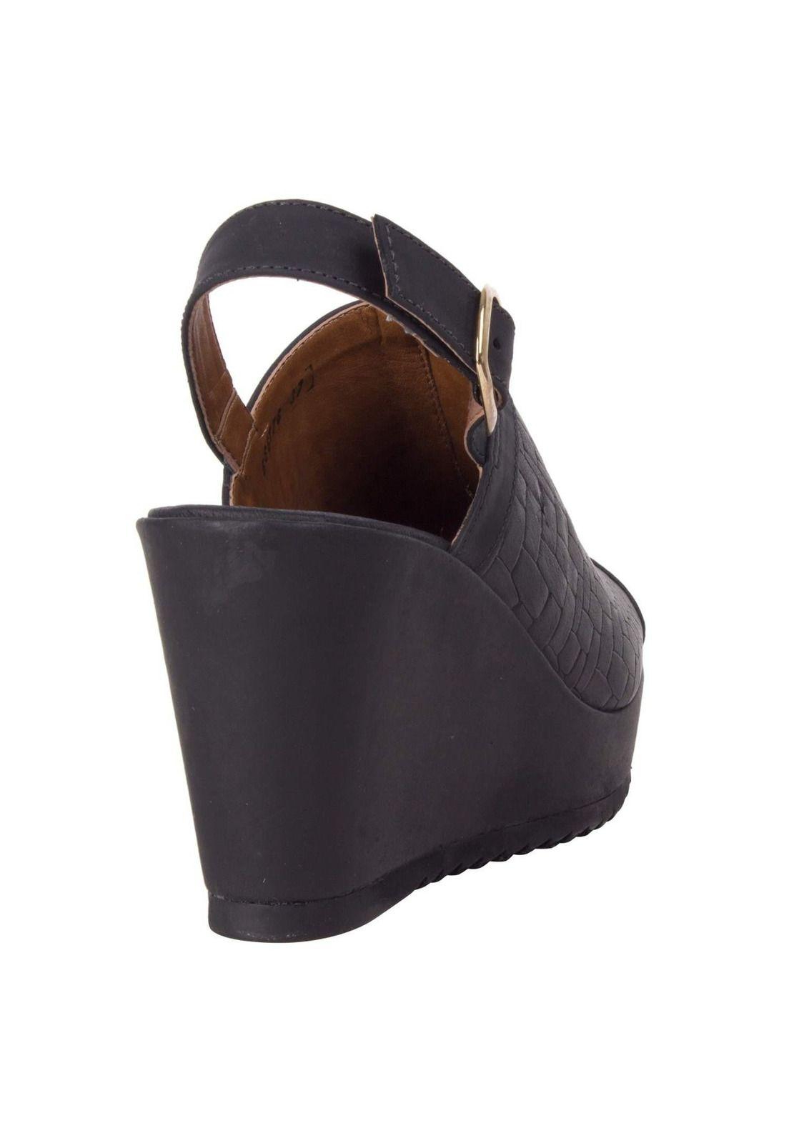 Sandalia Muscari Pollini Mujer Negro - 4960-2