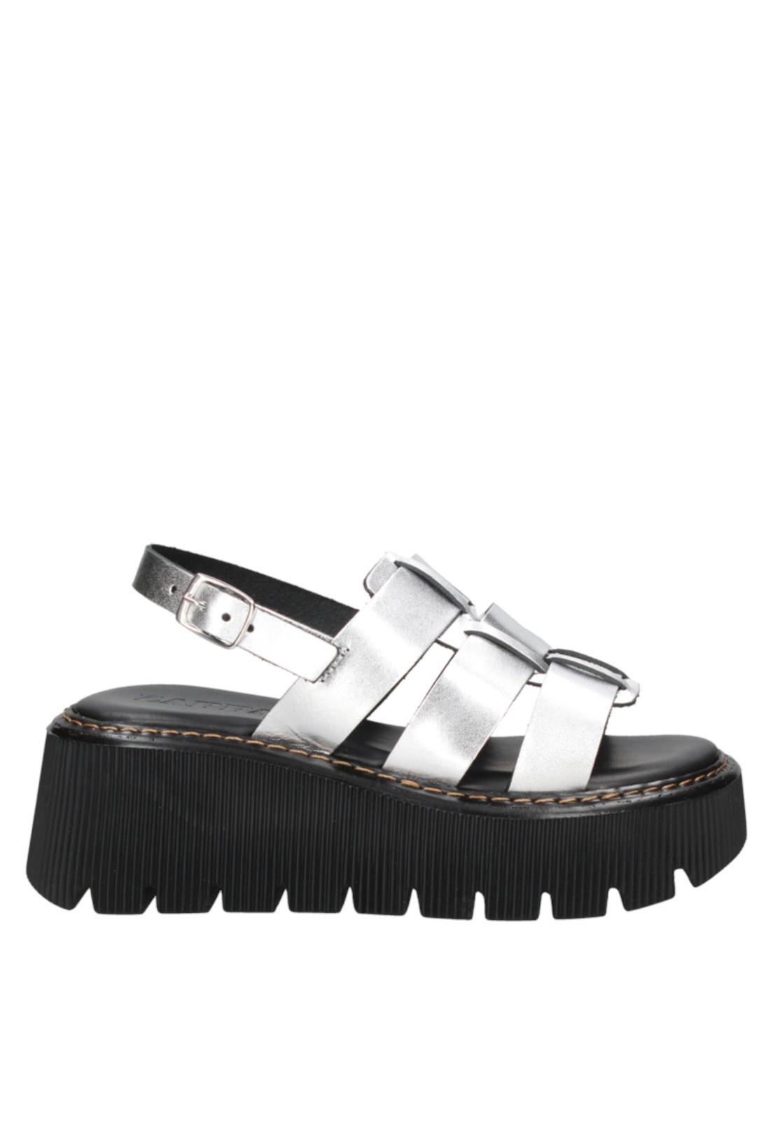 Sandalia Casual Mujer Zappa - I365 Plateado-1