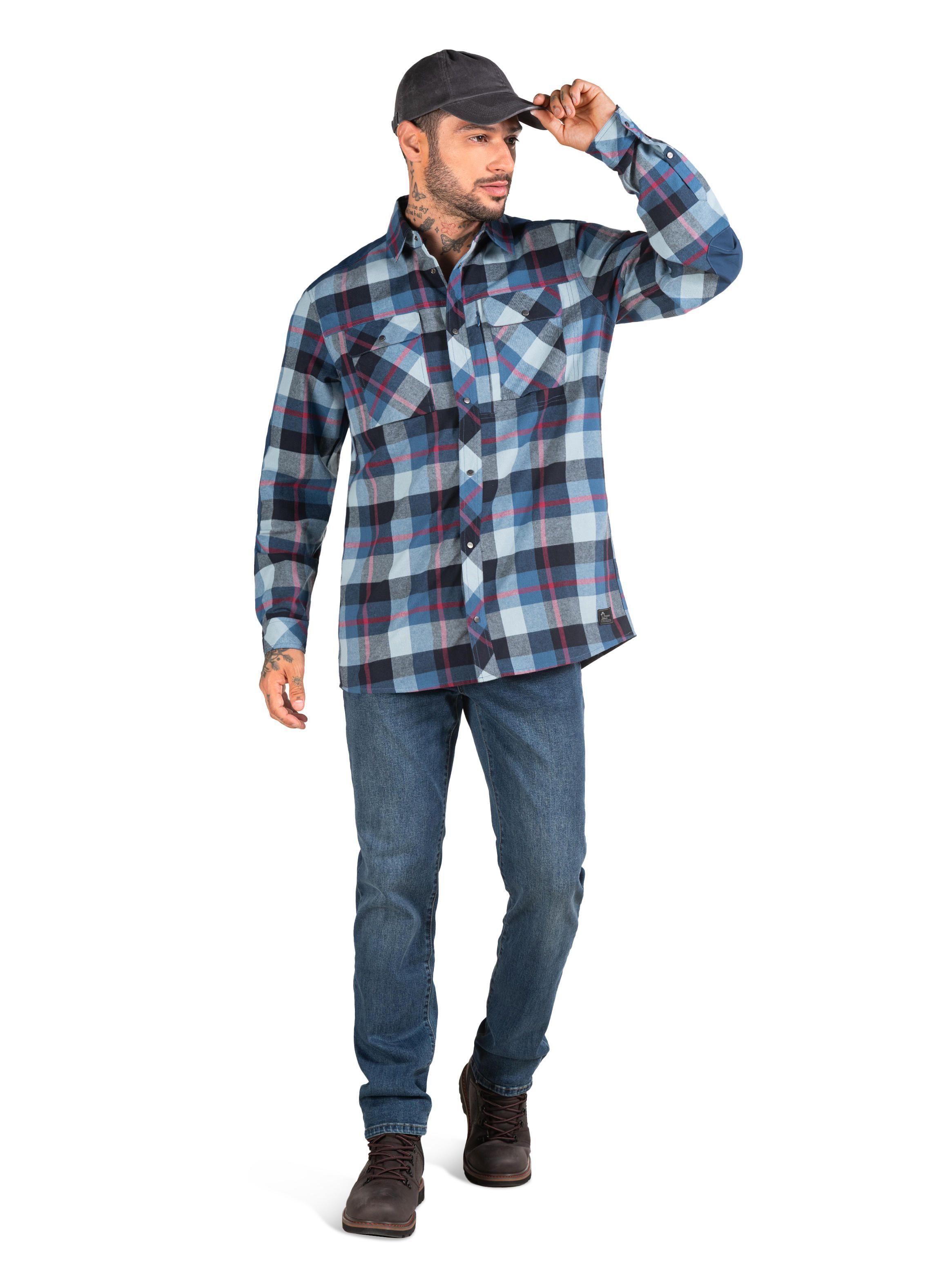 Camisa Hombre Leñador Manga Larga Panama Jack - PJH027M-8