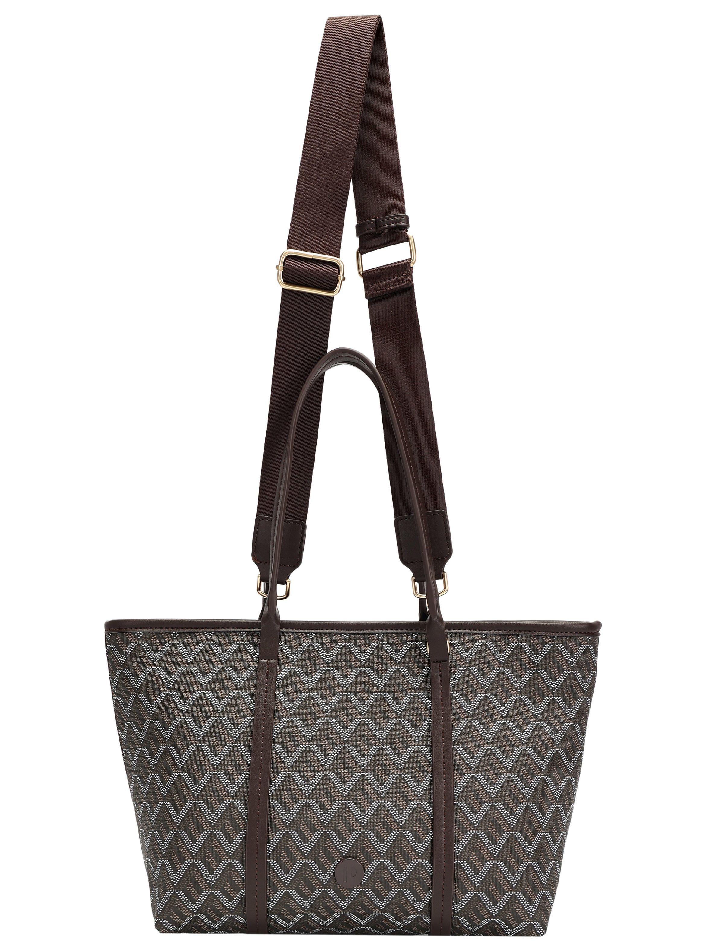 Cartera Tote estampado Geométrico Pollini - POM072X-3