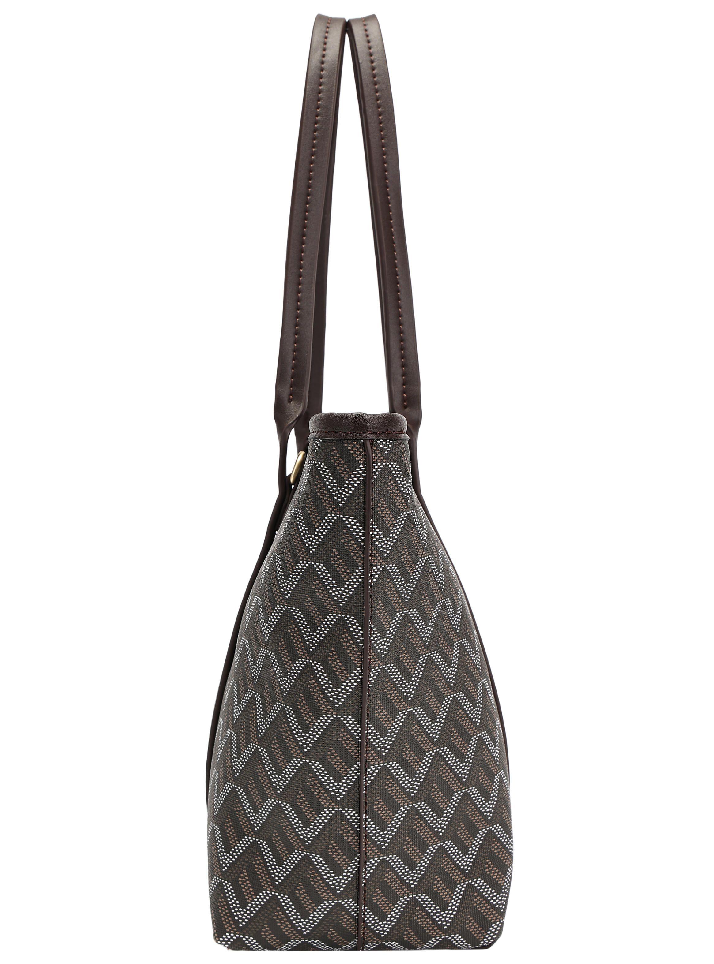 Cartera Tote estampado Geométrico Pollini - POM072X-4