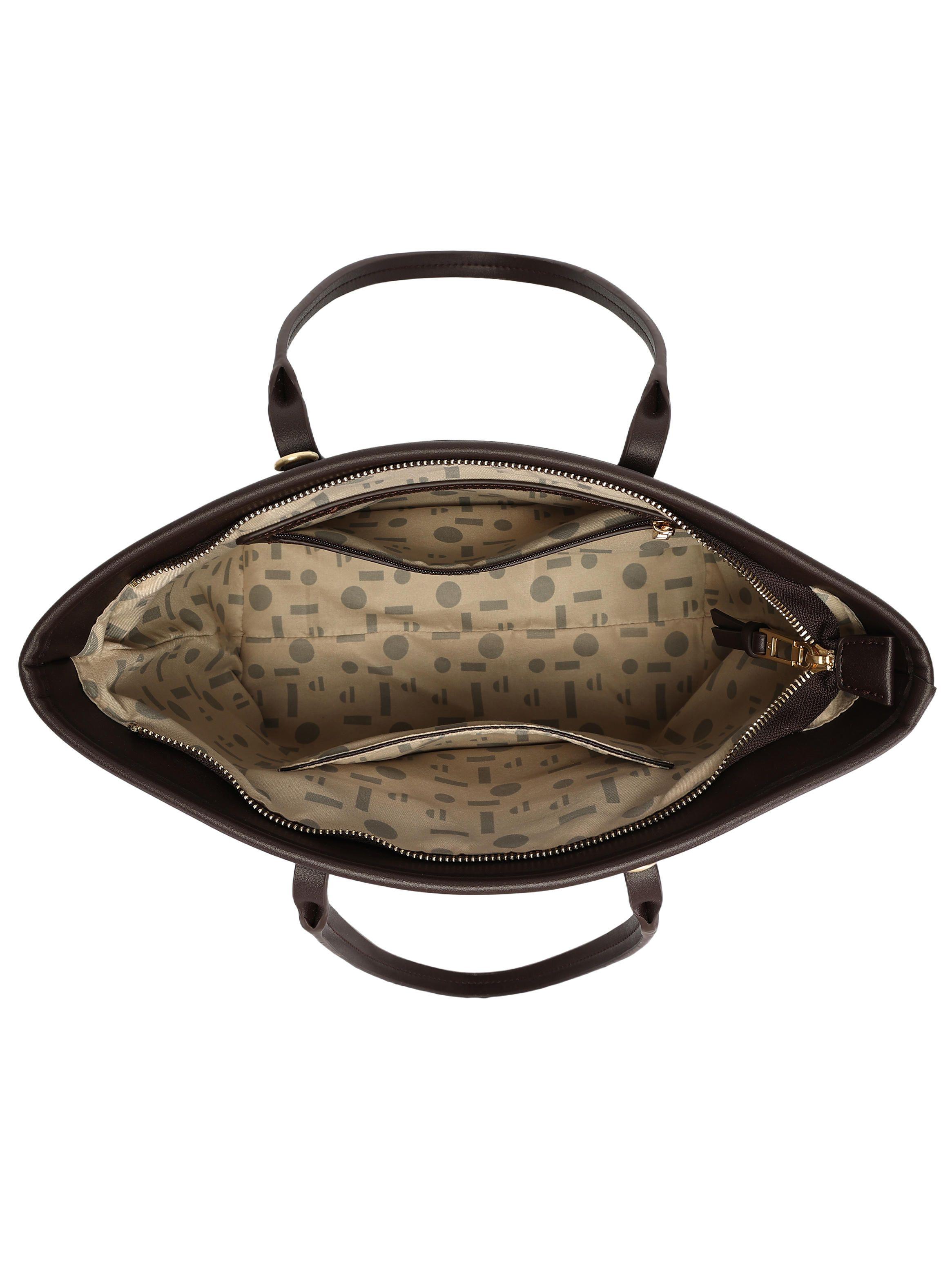 Cartera Tote estampado Geométrico Pollini - POM072X-6