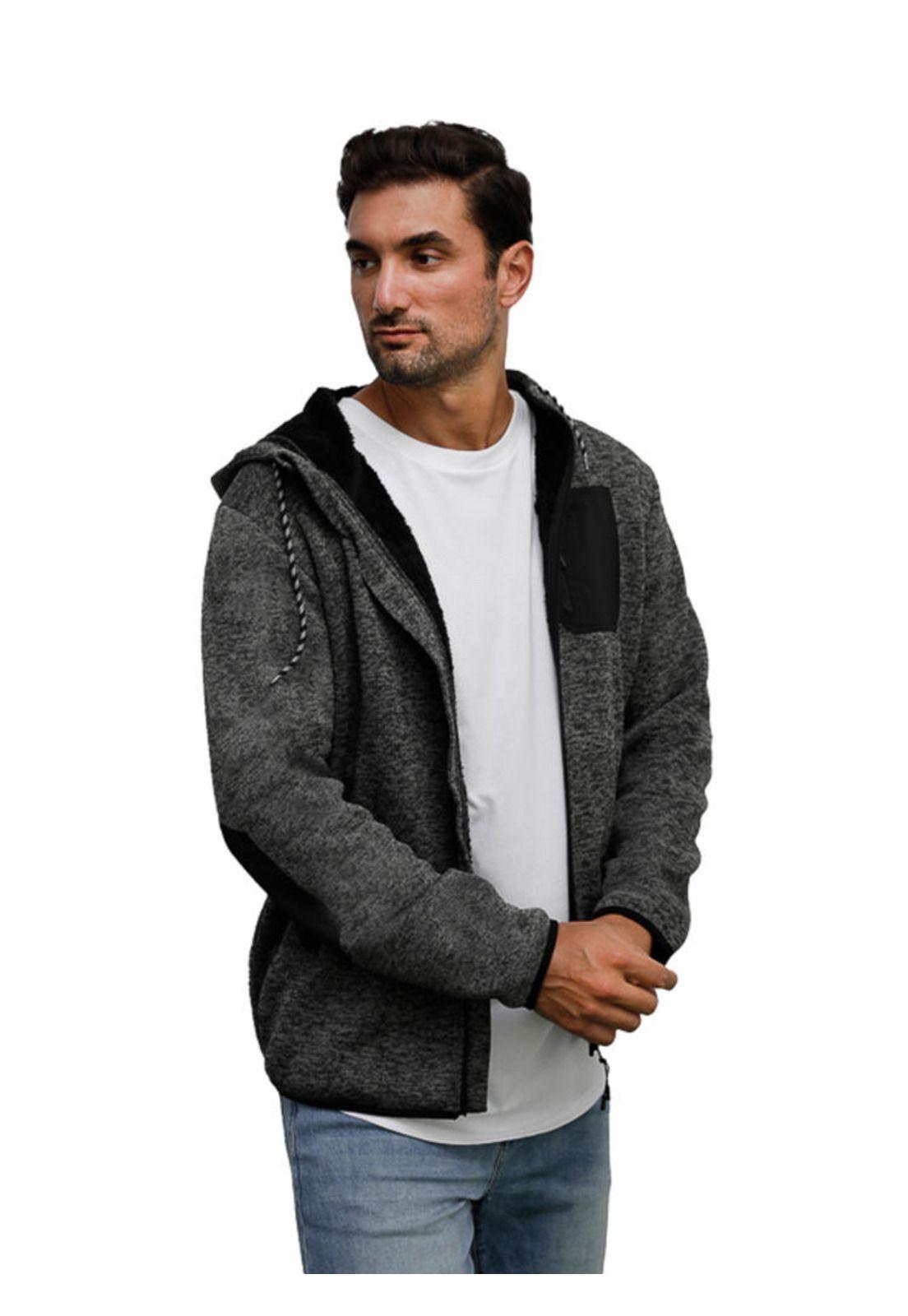 Polerón hombre tejido con polar Panama Jack - H949-1