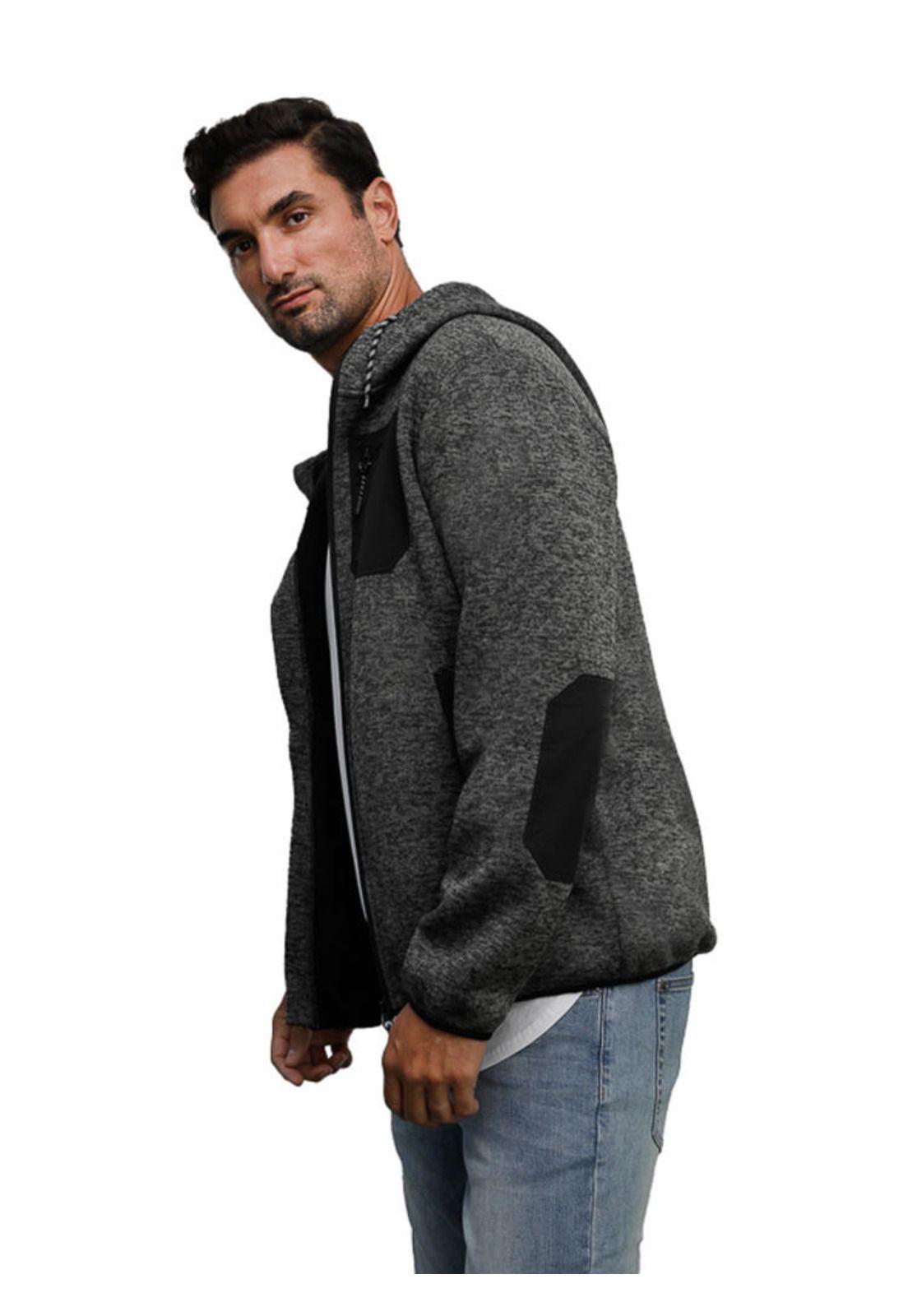 Polerón hombre tejido con polar Panama Jack - H949-4