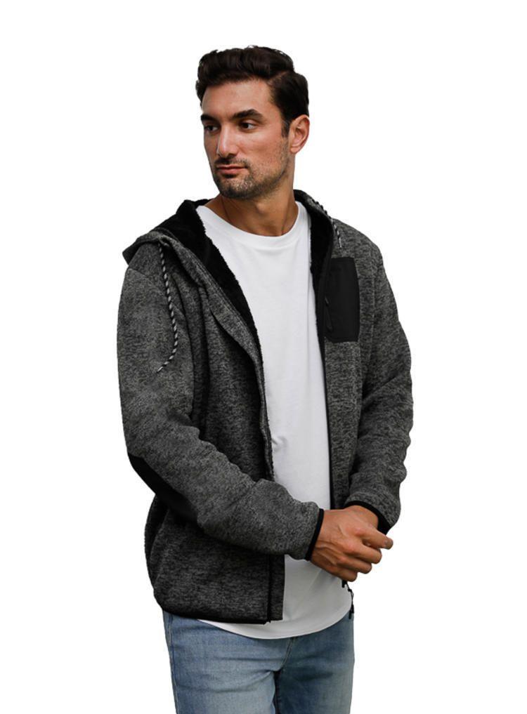 Polerón hombre tejido con polar Panama Jack - H949-1