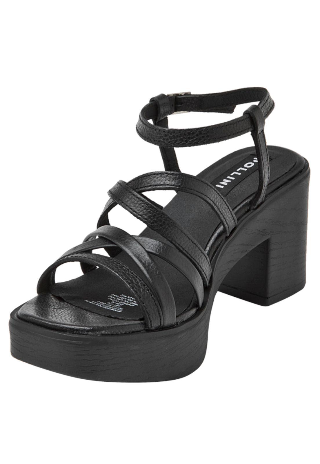 Sandalia Casual Mujer Pollini - I172 Plateado-4