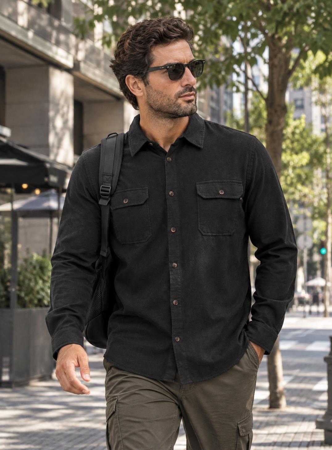 Camisa Hombre Algodón afranelado Panama Jack - H940-0