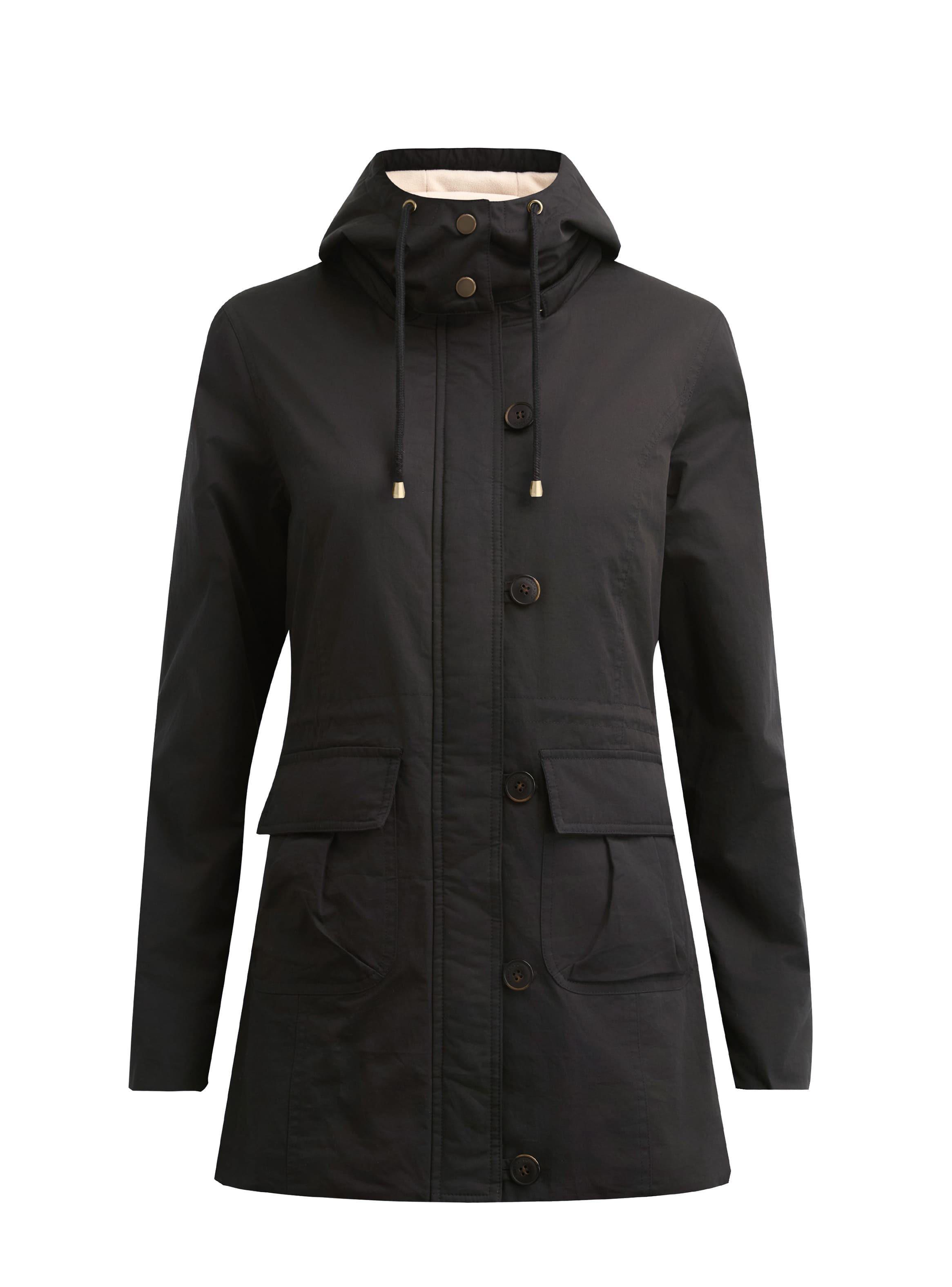 Chaqueta Mujer Twill Polar con Gorro Panama Jack - L983-9