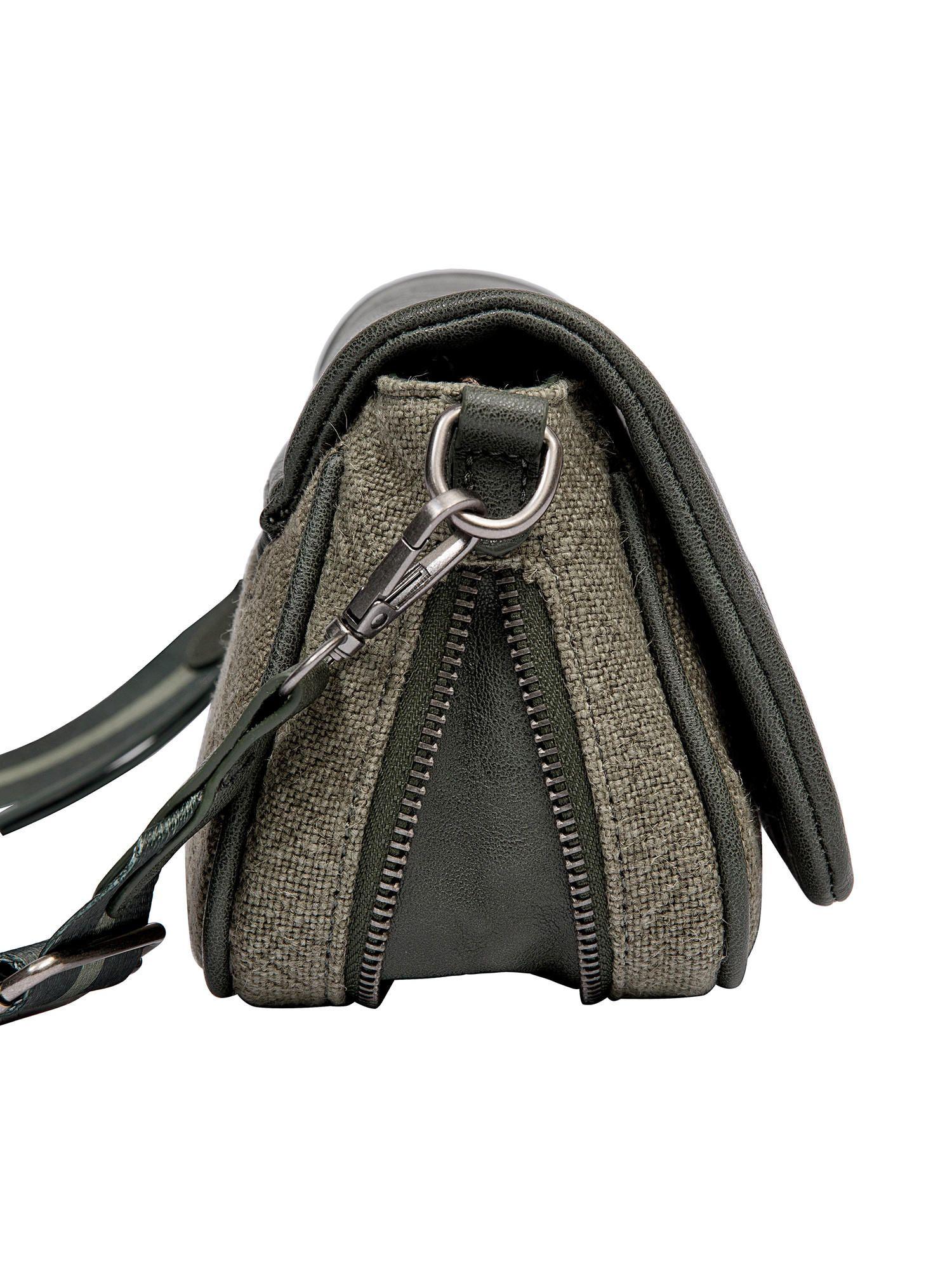 Cartera Bandolera Canvas tejido + PU Zappa - ZAM082X-4