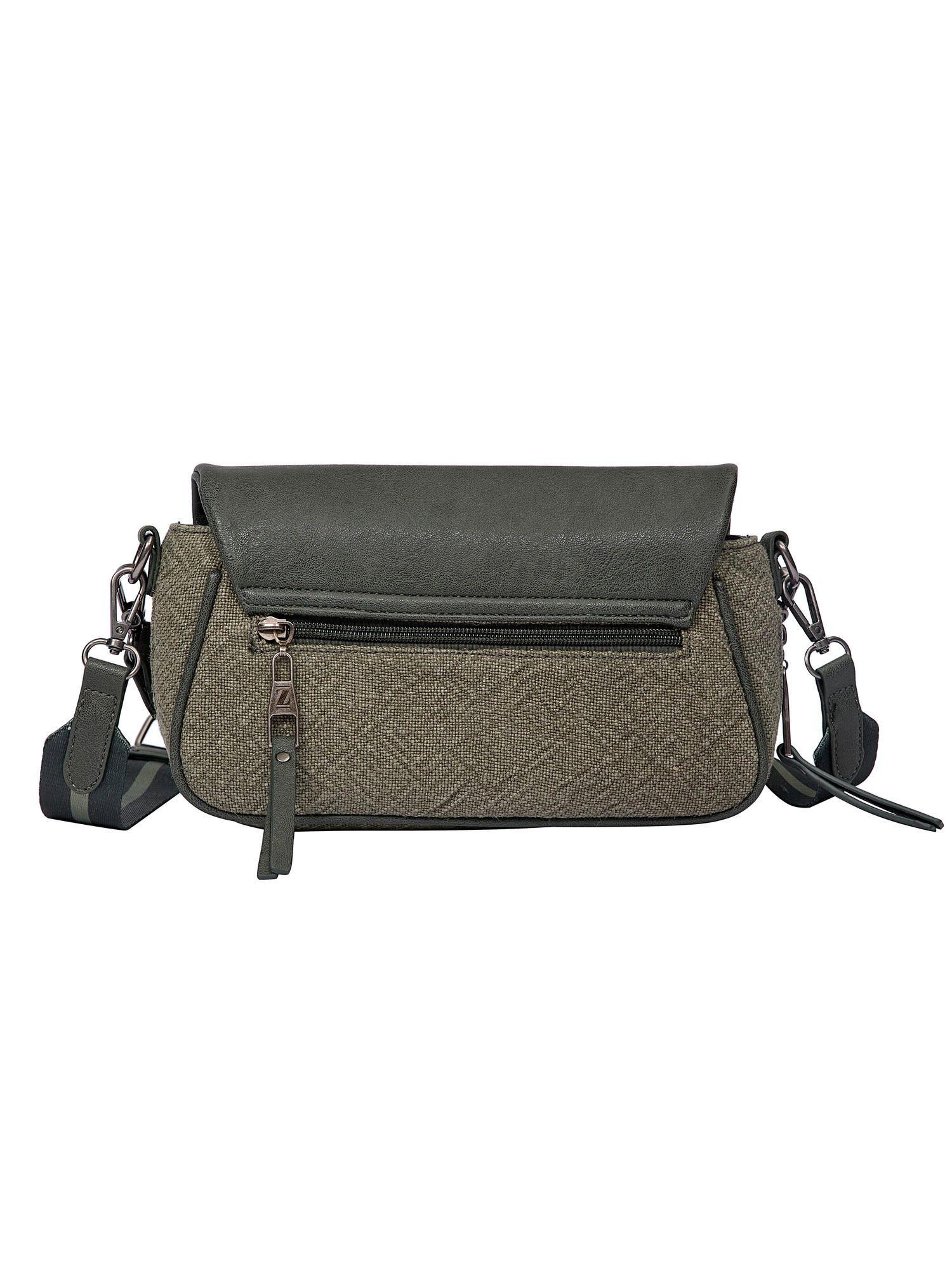 Cartera Bandolera Canvas tejido + PU Zappa - ZAM082X-5