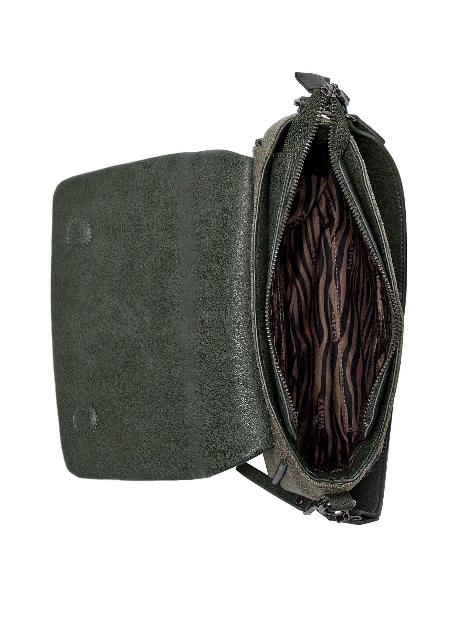 Cartera Bandolera Canvas tejido + PU Zappa - ZAM082X-6