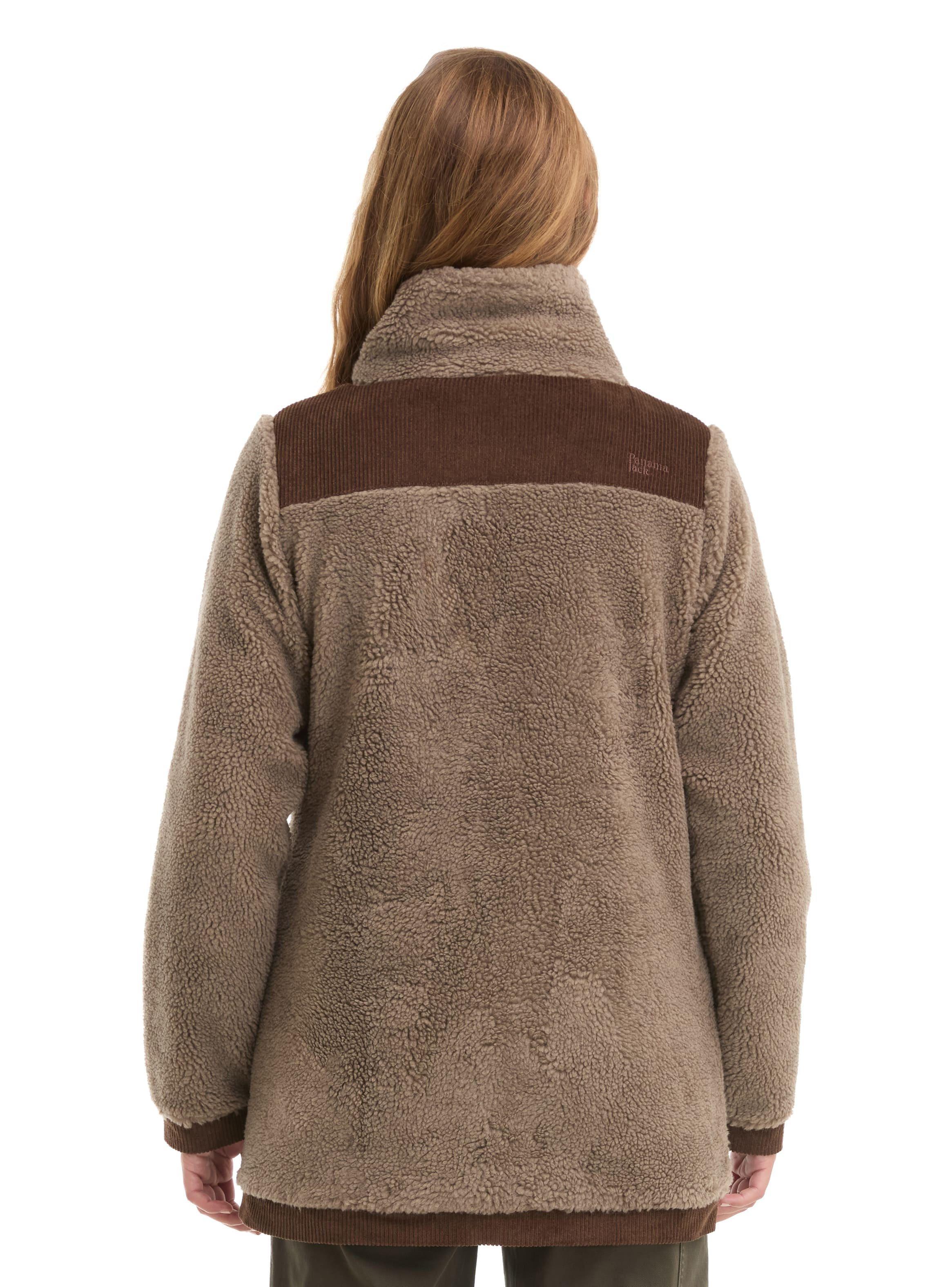 Chaqueta Mujer Sherpa Polar Jaspeado Panama Jack - L987-1