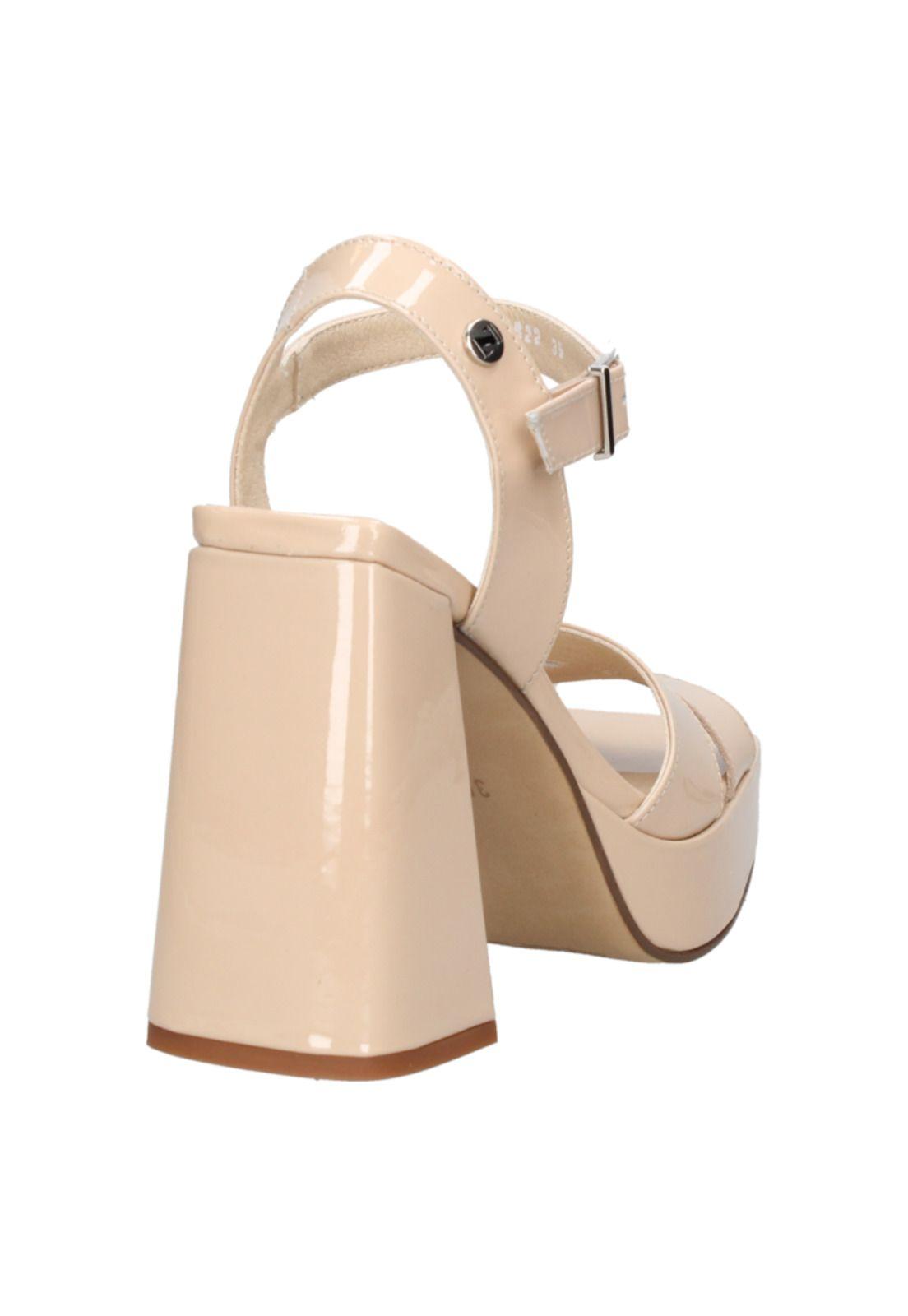 Sandalia Casual Mujer Zappa - I395 Nude-2