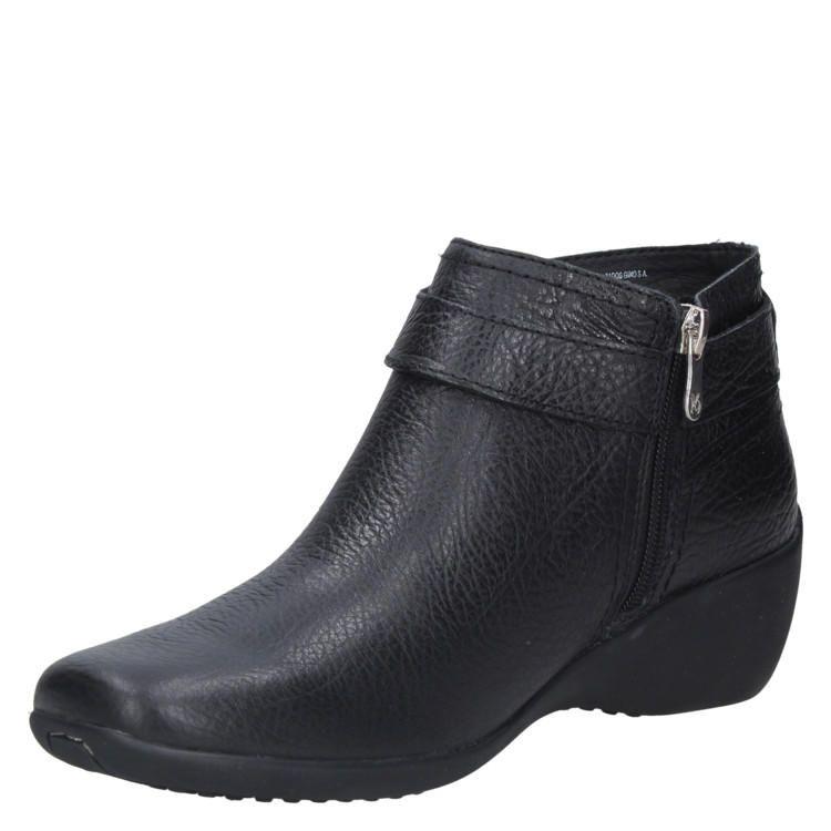 Botín Cuero Casual Mujer 16 Hrs - C003-4
